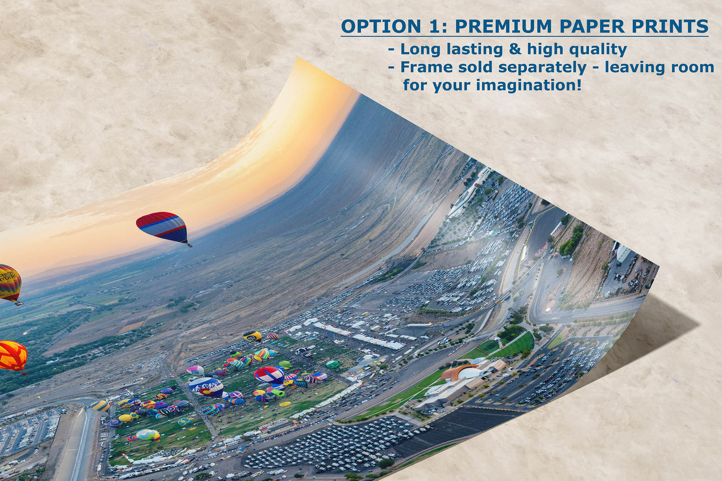 Airstream Rally Photo from the Aerial 2024 Albuquerque Balloon Fiesta in New Mexico