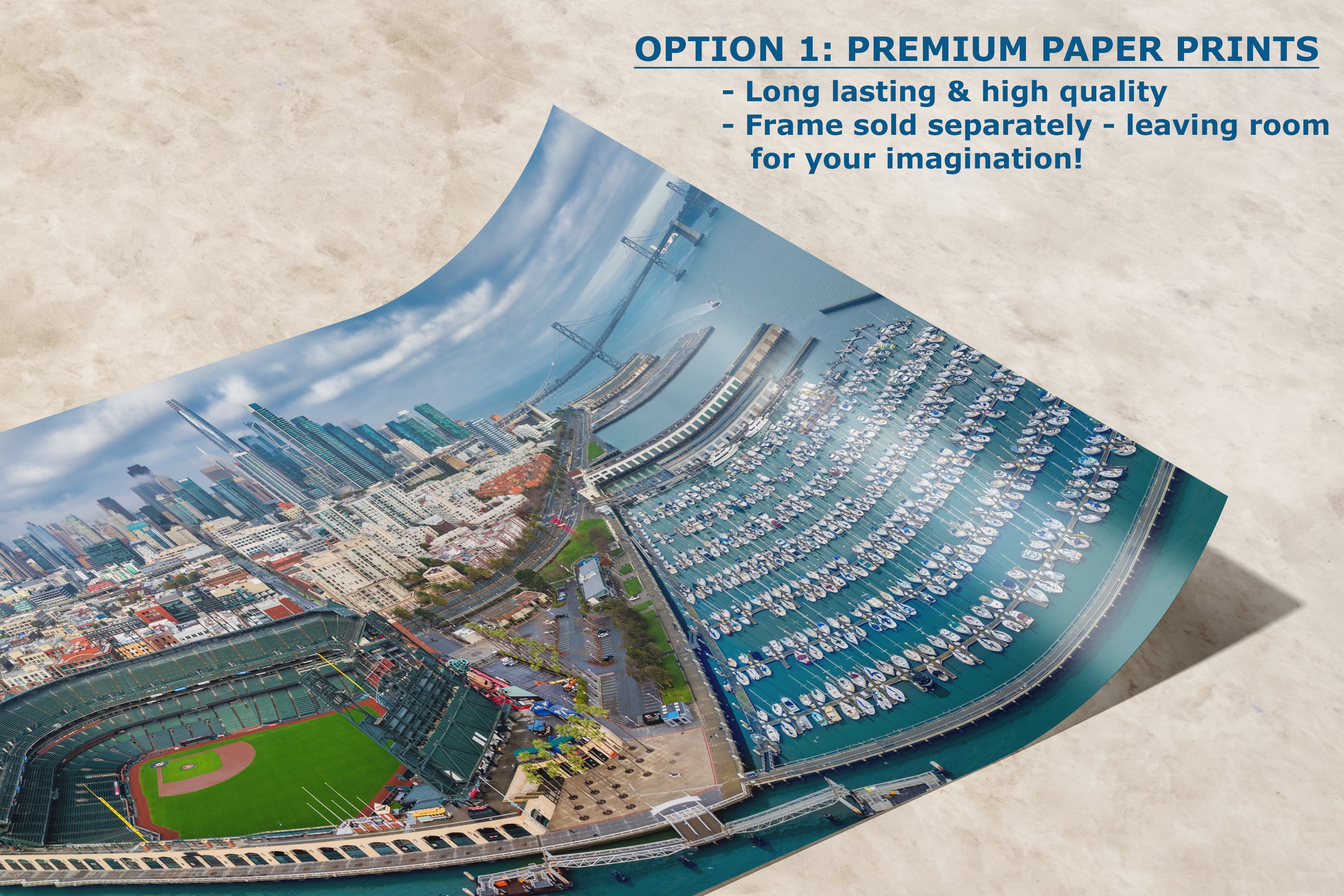 San Francisco Giants Baseball Stadium, Oracle Park Canvas Print