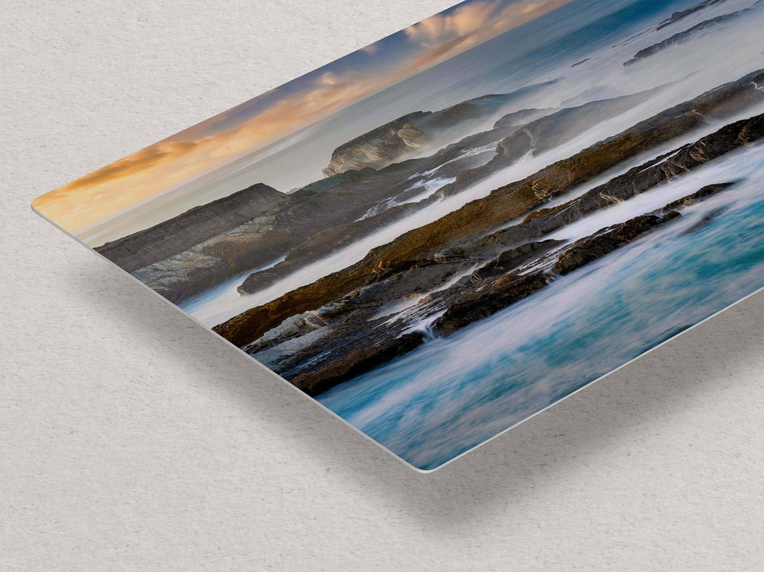Limited Edition Fine Art Photography Ocean Picture, California Coastline Sea Mist