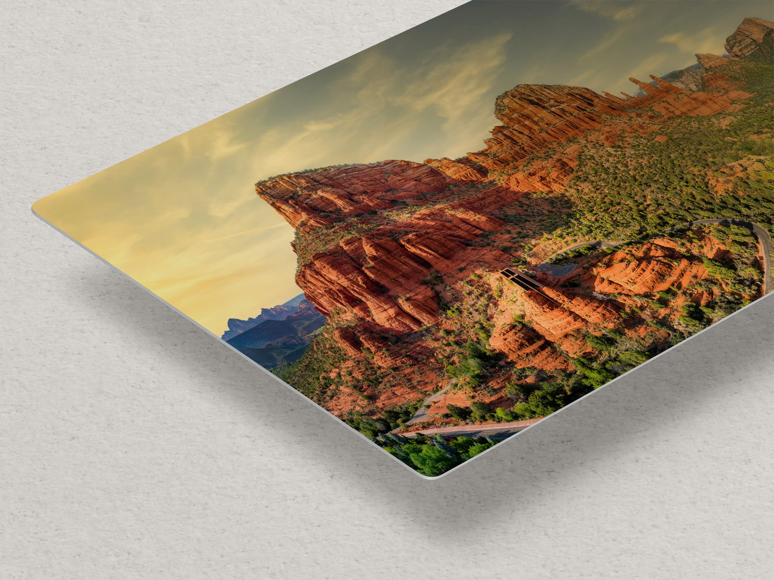 Chapel of the Holy Cross Sedona Arizona Desert Picture, Southwestern Nature Photo, Church and Canyon Photography
