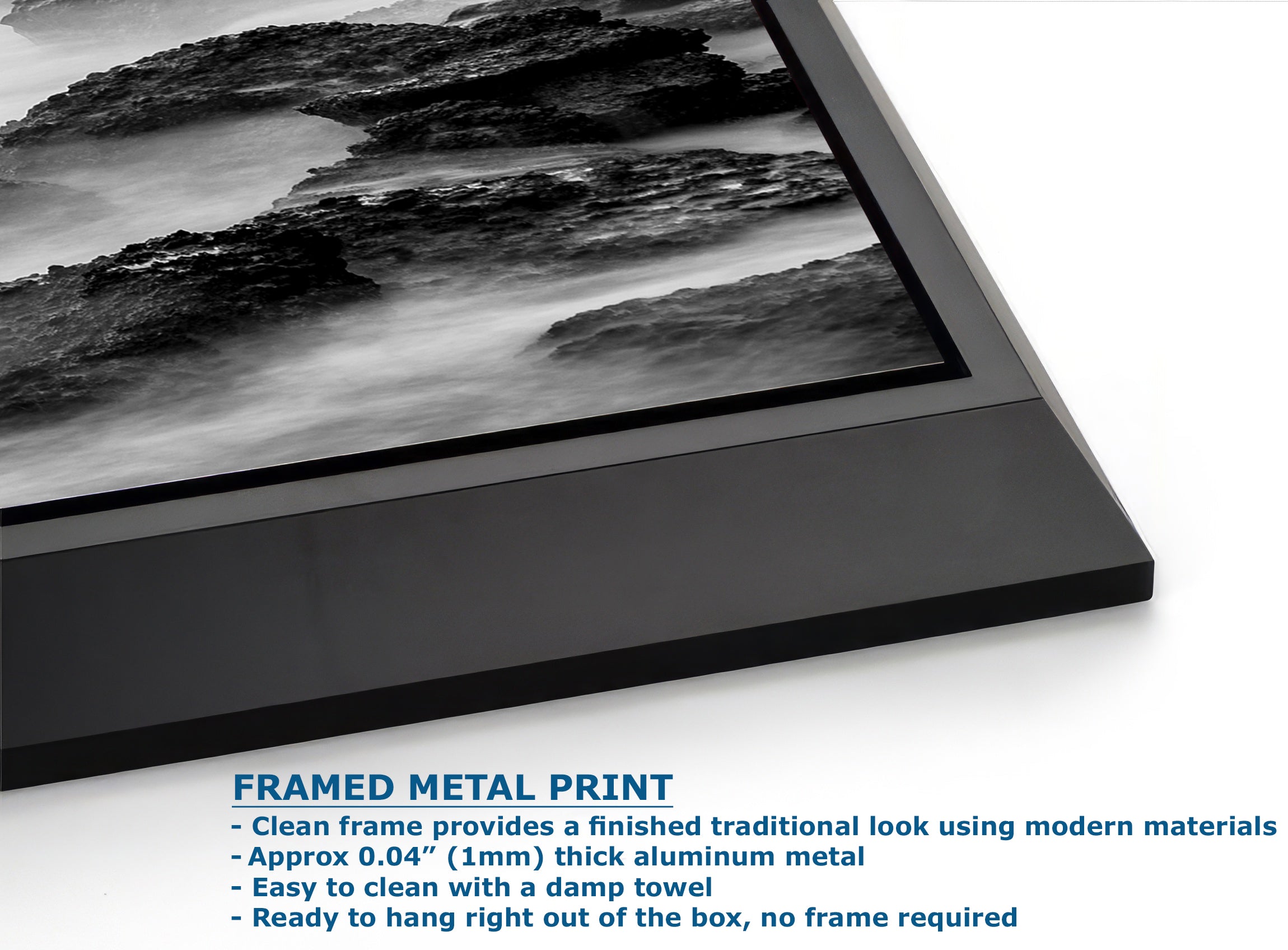 Limited Edition Fine Art Photography, Abstract Ocean Picture California Shoreline