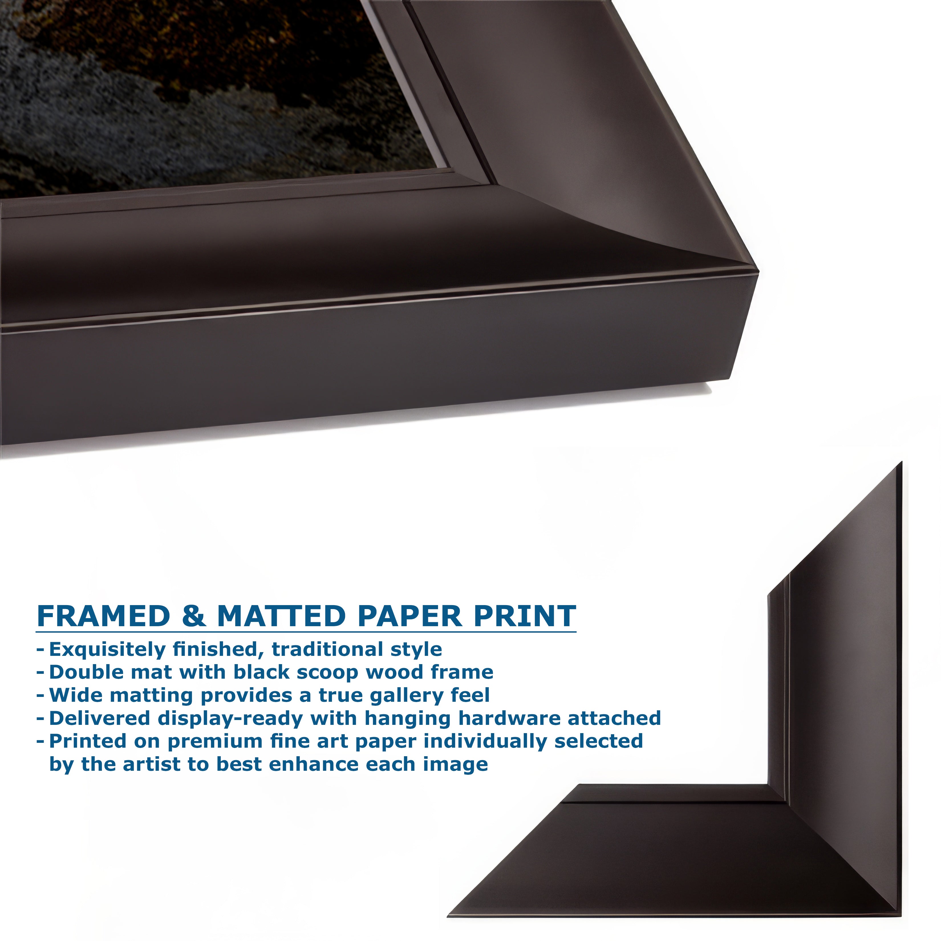 El Capitan Yosemite National Park Nature Photo with Merced River, Granite Mountain Picture Relaxation Artwork for Meditation, Dorm, Office, or House Decor