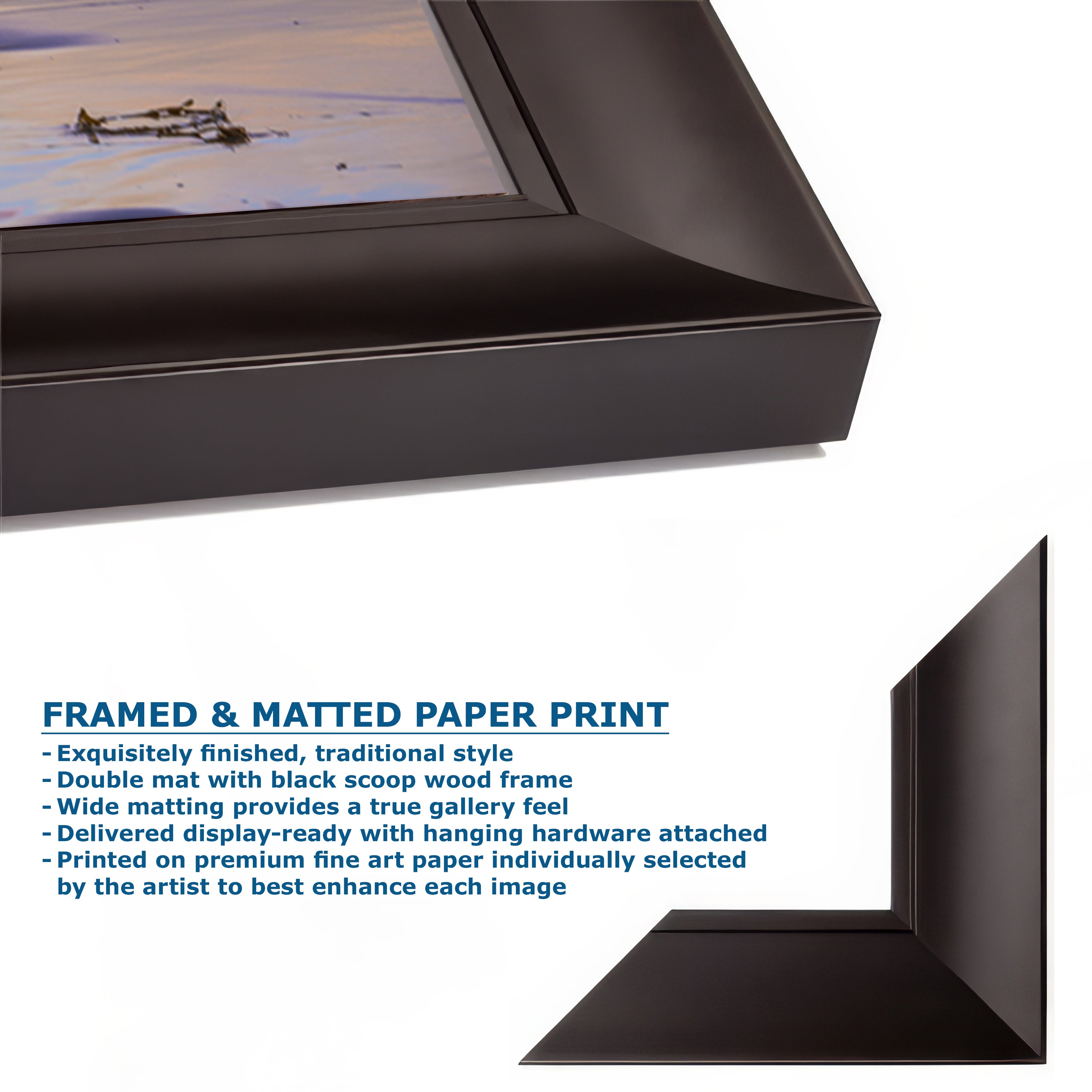 Limited Edition Fine Art Photography Ocean Picture, Pfeiffer Beach Big Sur Sunset