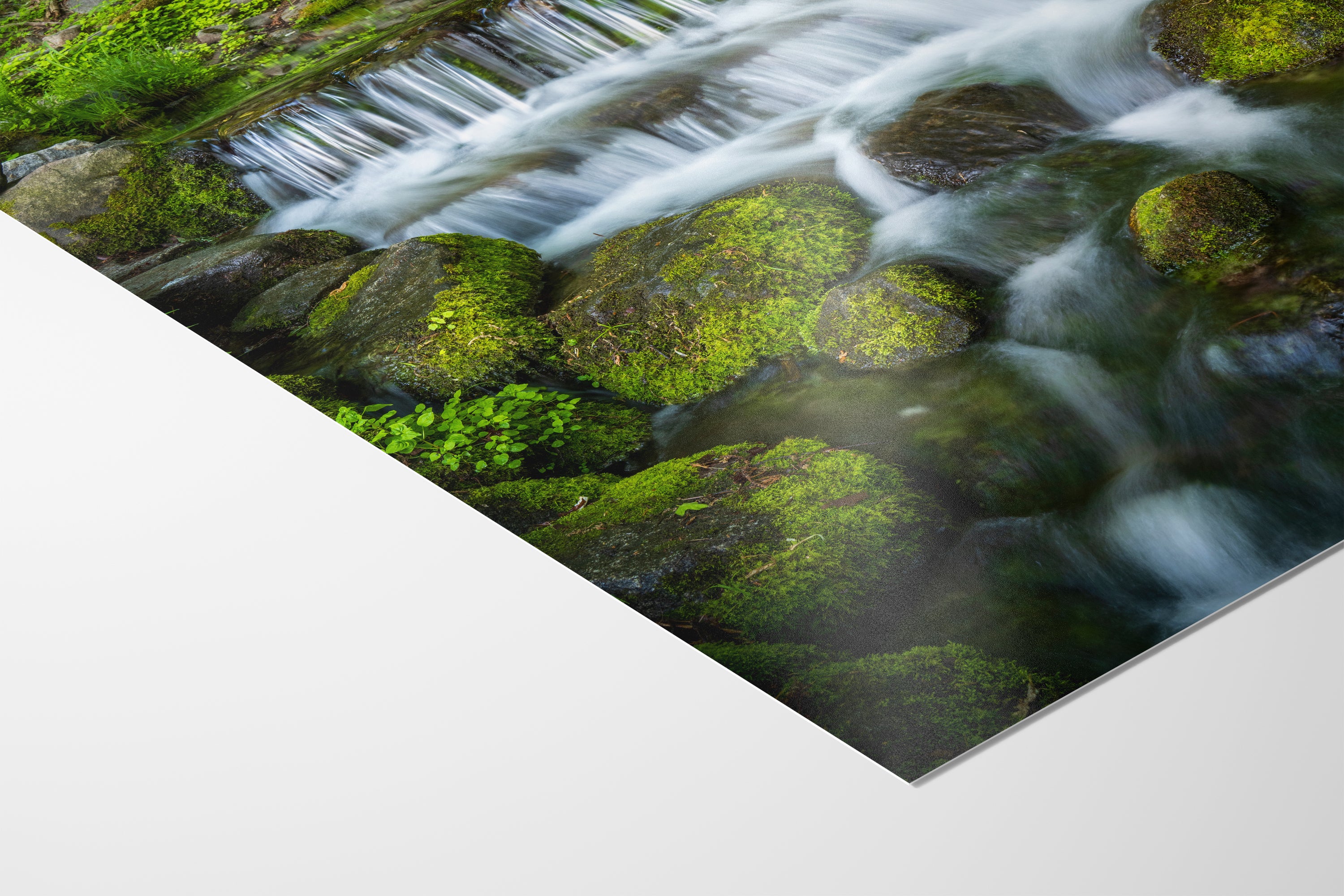 Yosemite National Park Waterfall Picture Nature Photo Relaxation Artwork for Meditation, Office, Apartment, and House Decor