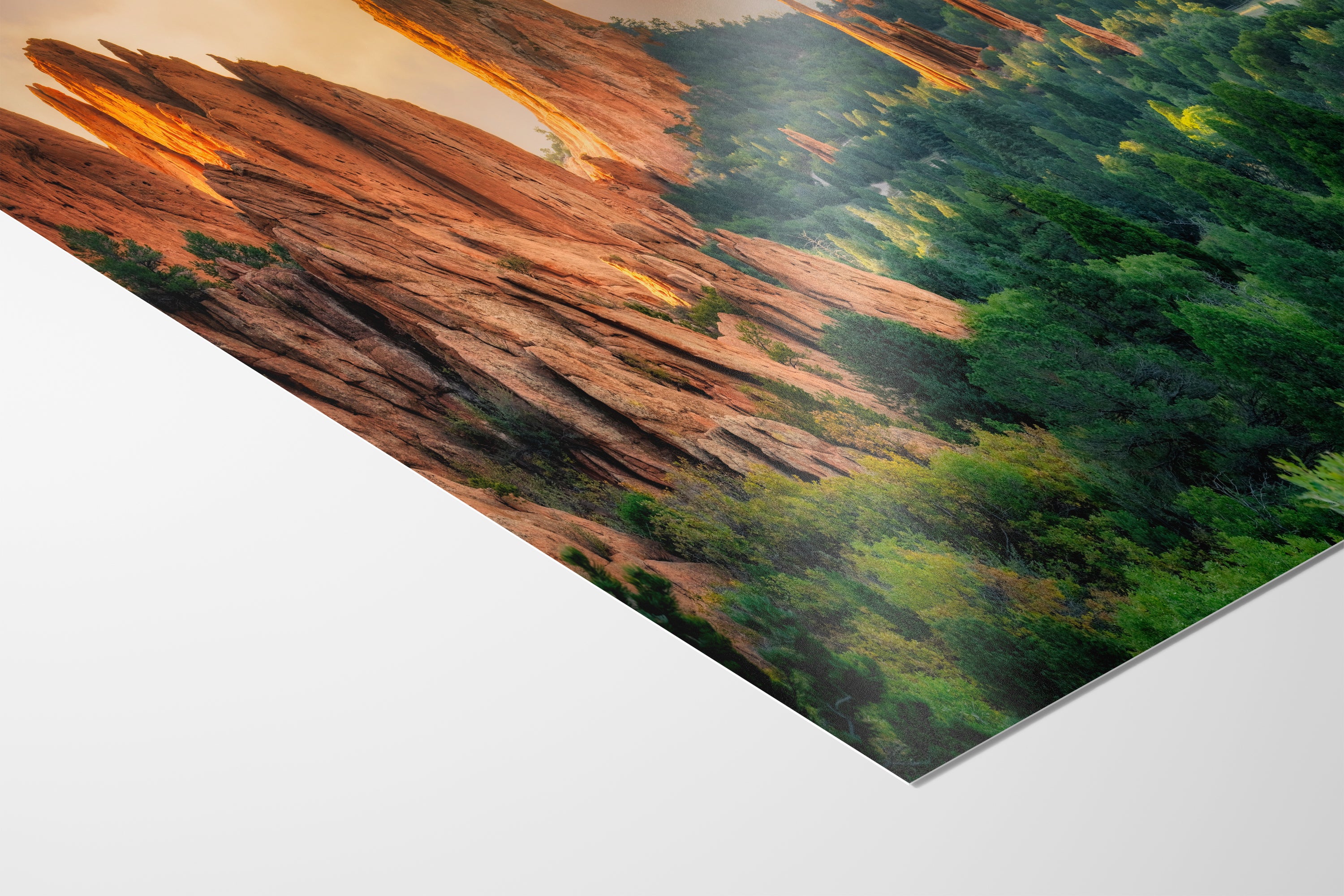 Garden of the Gods Colorado Mountain Picture Nature Photo, Rocky Mountain Relaxation Artwork for Meditation, Office, & House Decor