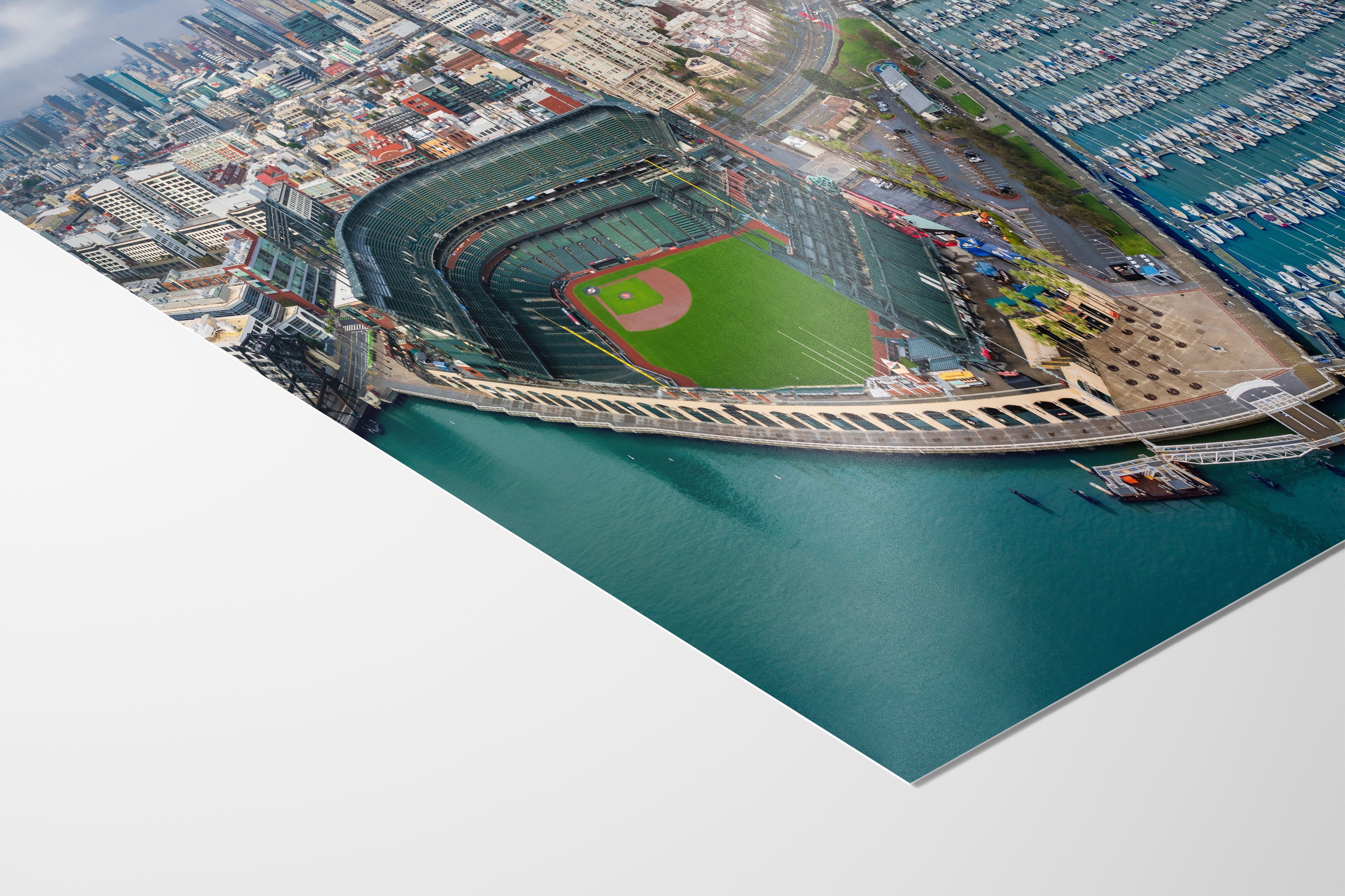 San Francisco Giants Baseball Stadium, Oracle Park Canvas Print