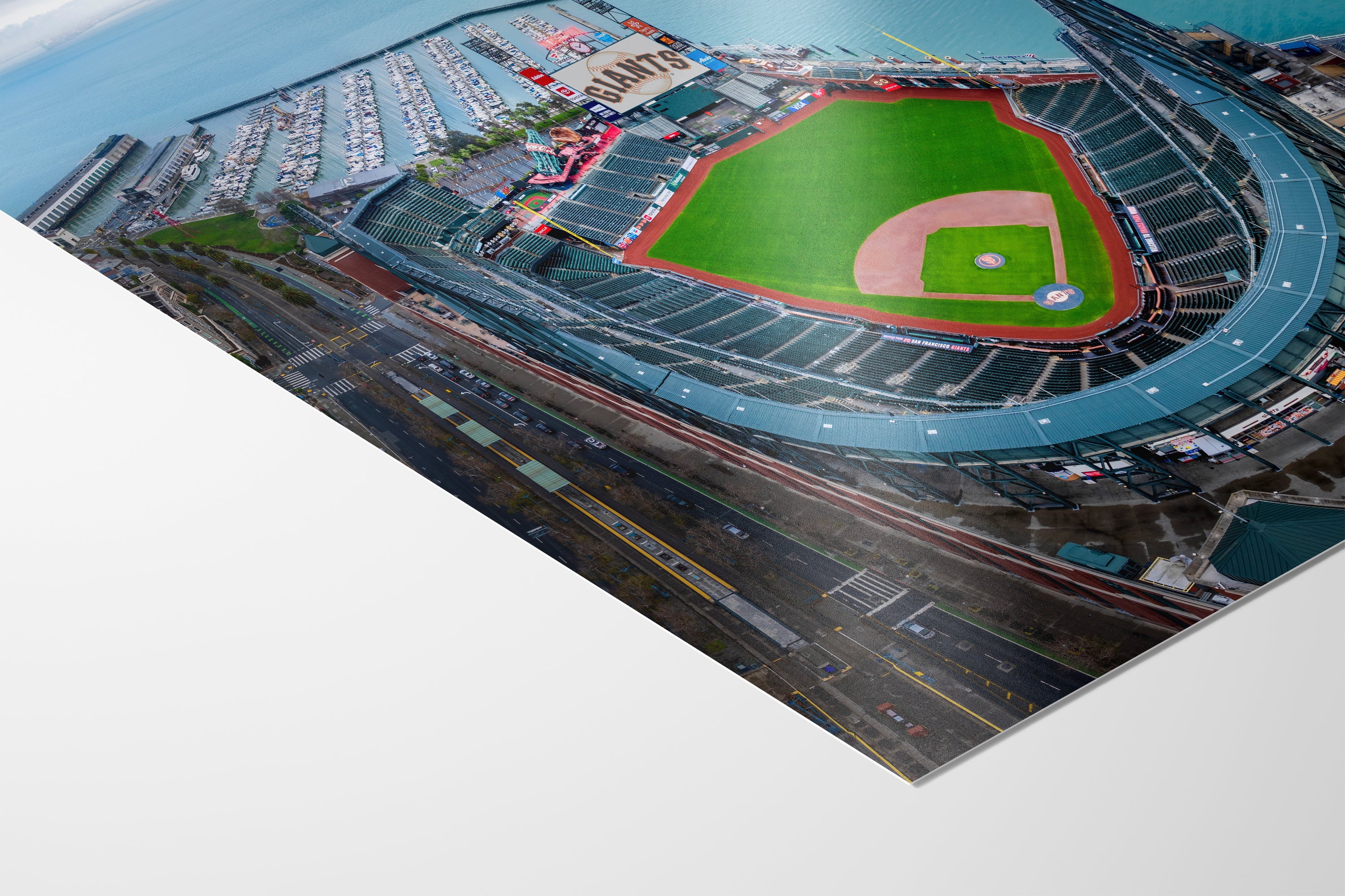 San Francisco Giants Baseball Stadium, Oracle Park Canvas Print