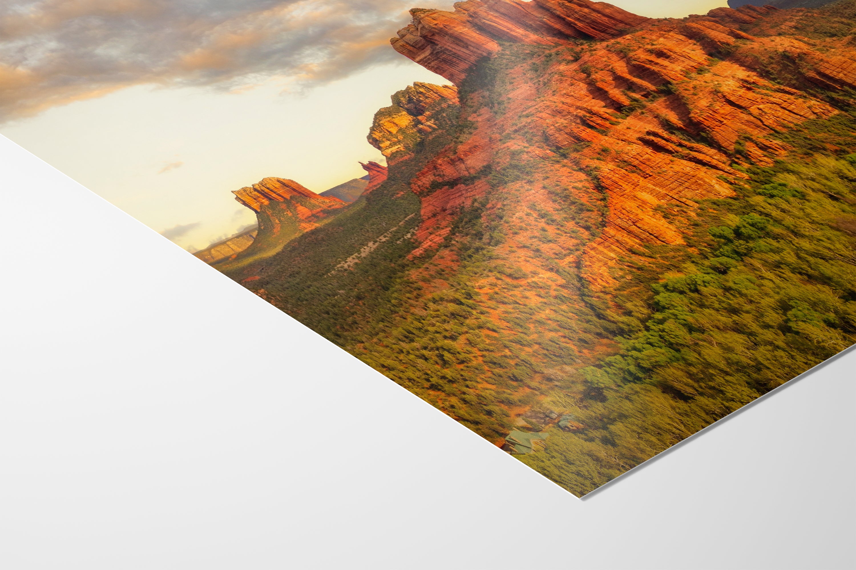 Cathedral Rock, Sedona Arizona Desert Picture Nature Photo Relaxation Artwork for Meditation, Office, and House Decor