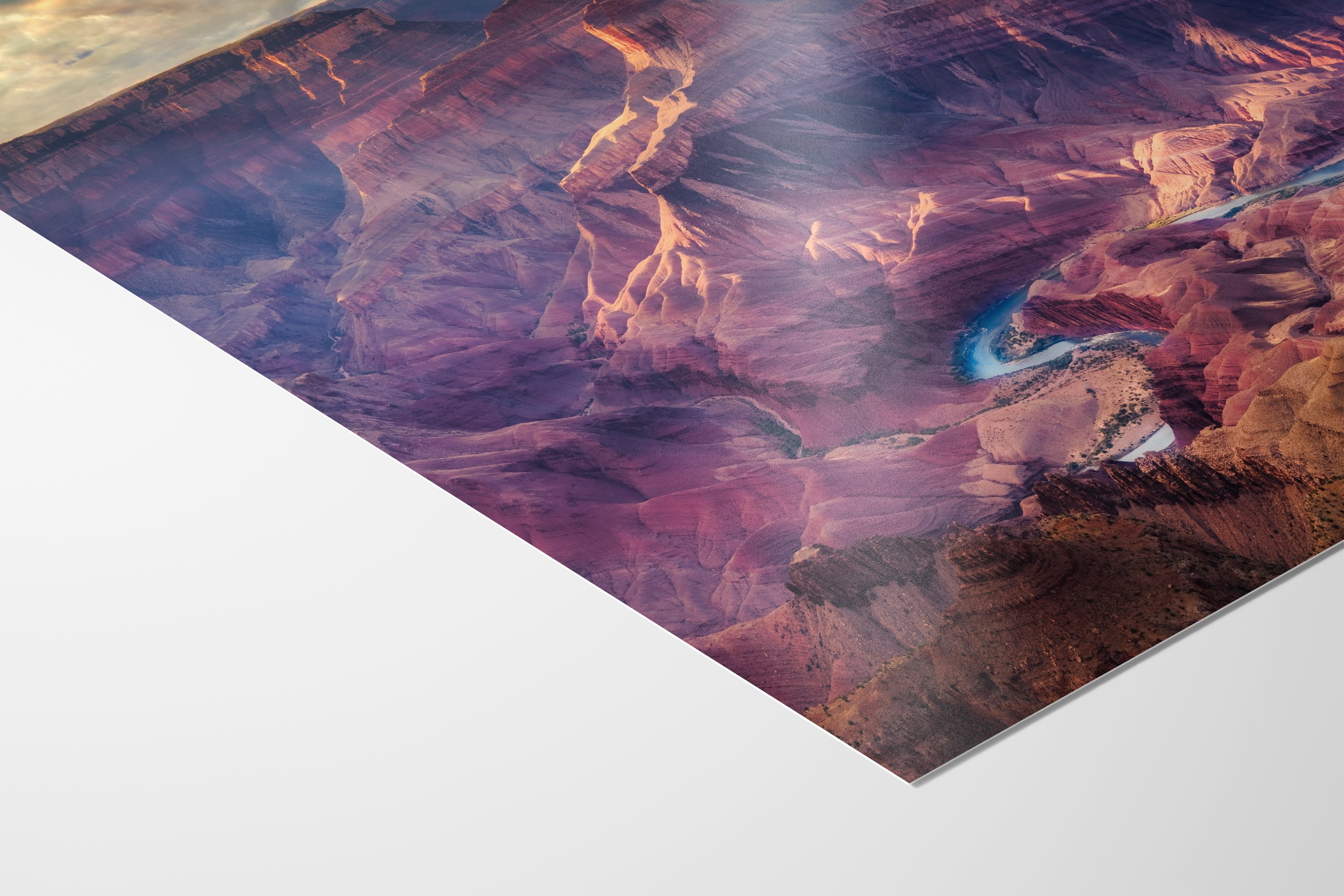 Grand Canyon National Park, Red Rock Arizona Desert Picture Nature Photo, Bohemian Style Relaxation Artwork for Meditation, Apartment, Office & House Decor