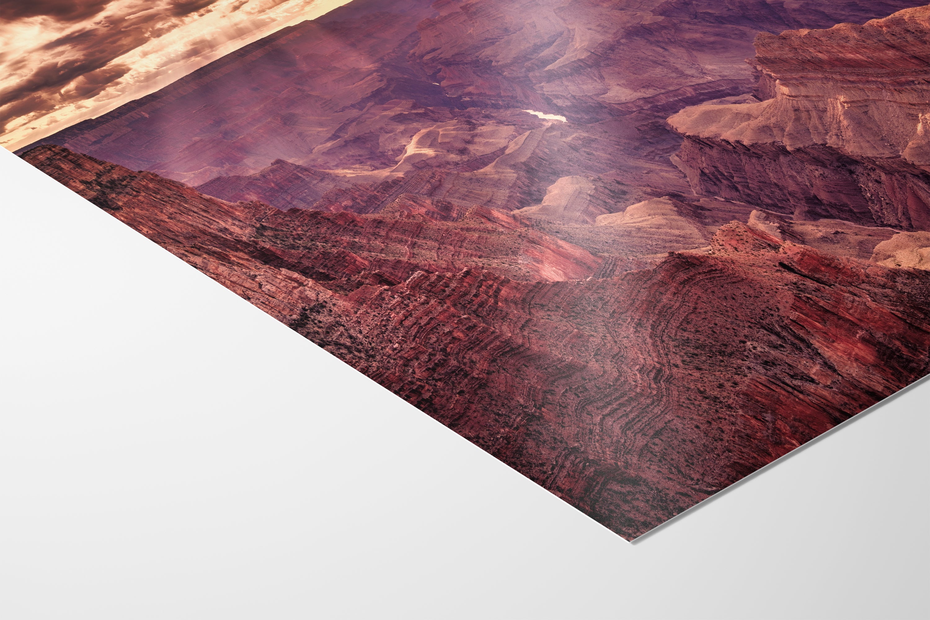 Grand Canyon National Park, Arizona Desert Picture Sunset Nature Photo, Bohemian Style Relaxation Artwork for Meditation, Apartment, Office & House Decor