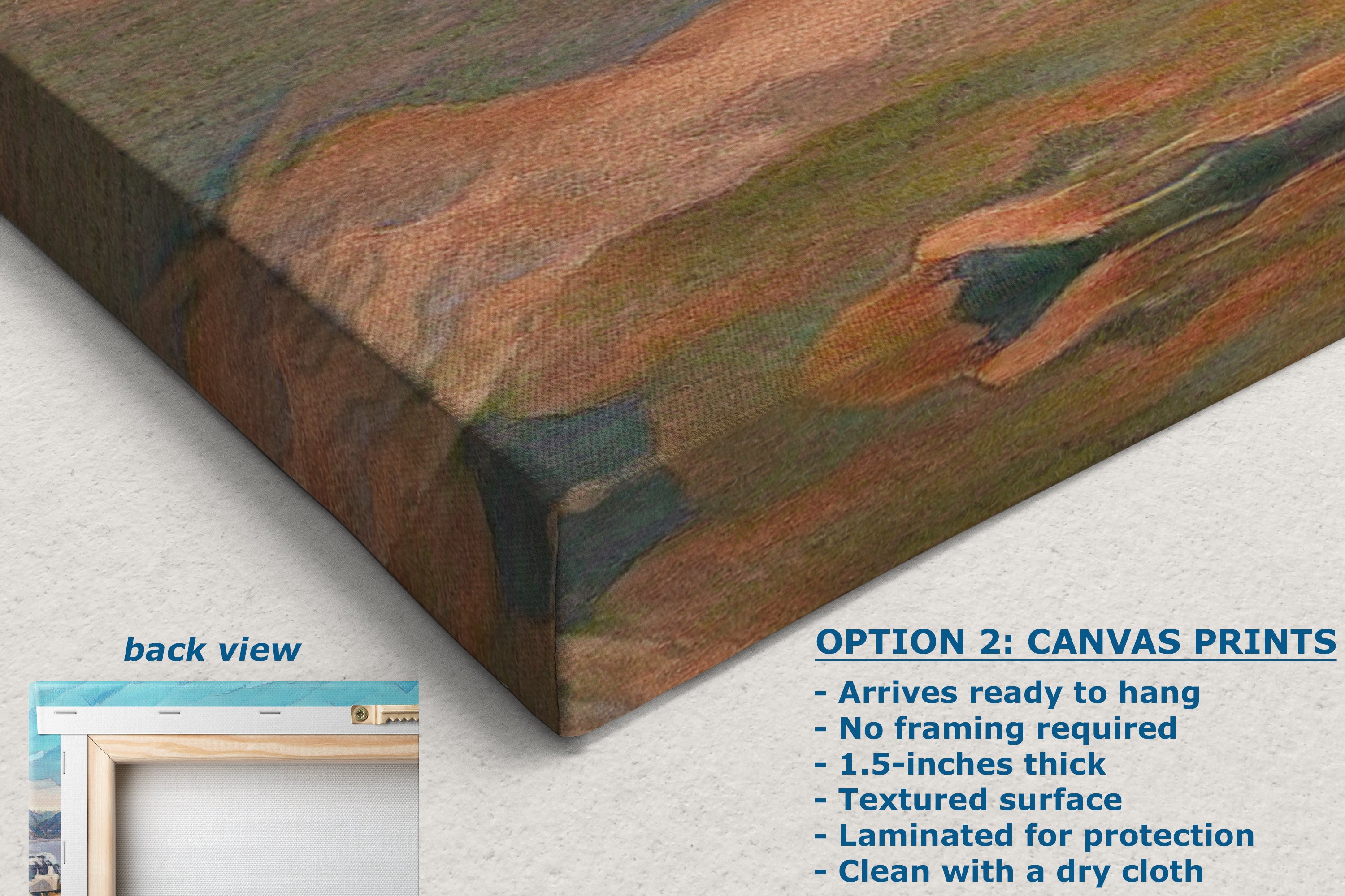 Airstream Travel Trailer with Mountainscape Camping Decoration