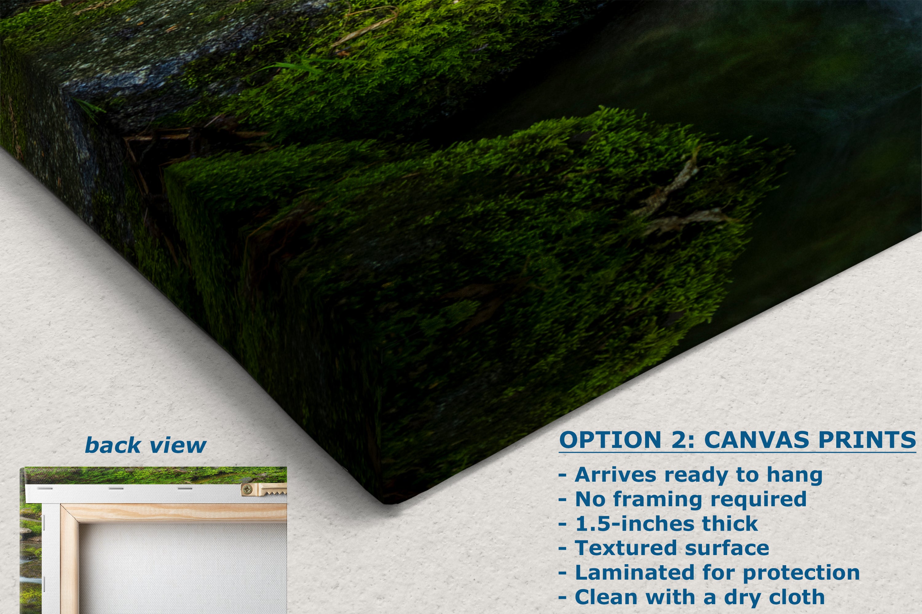 Yosemite National Park Waterfall Picture Nature Photo Relaxation Artwork for Meditation, Office, Apartment, and House Decor