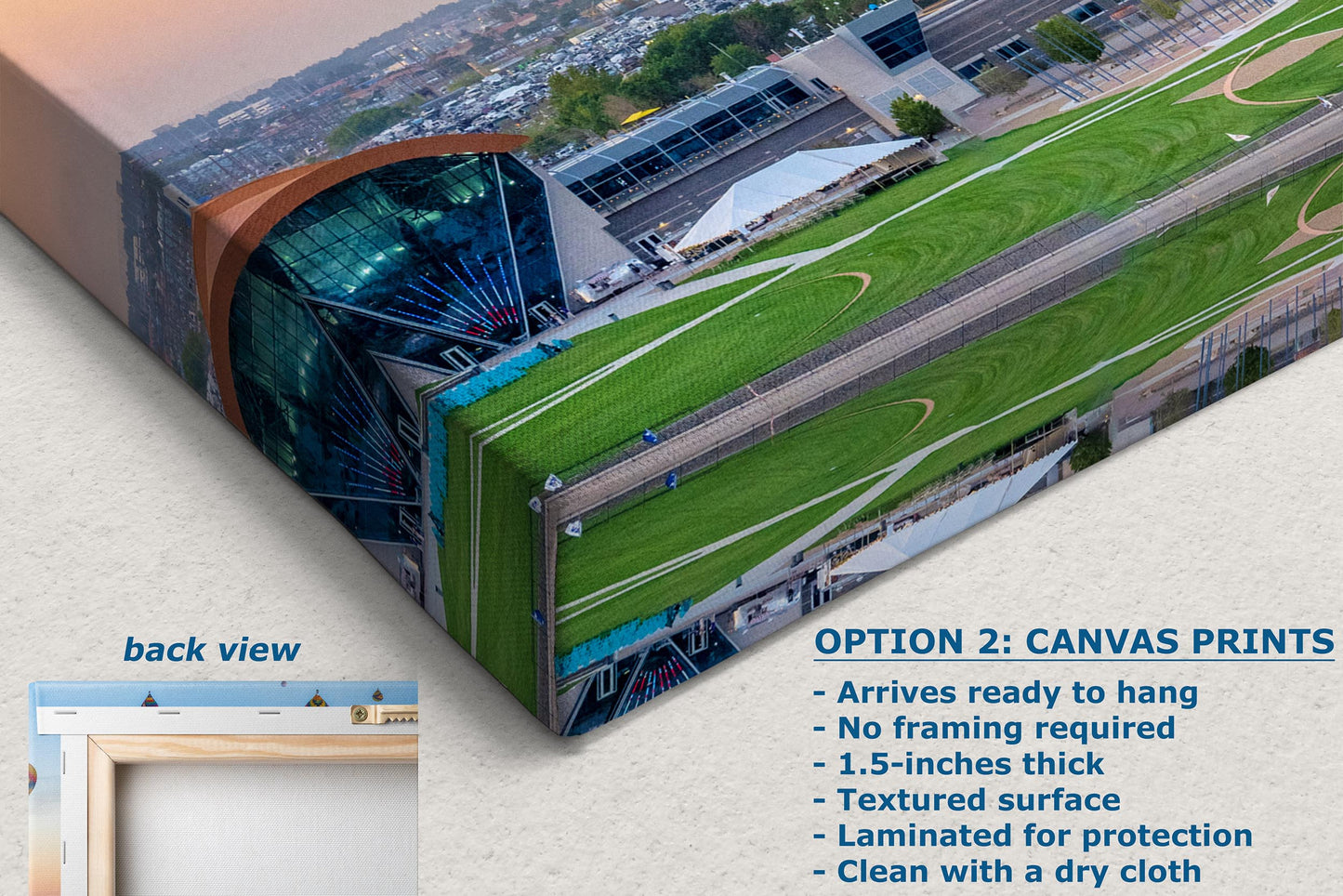 Airstream Rally Aerial View Sunrise Photograph from the 2024 Albuquerque Balloon Fiesta in New Mexico