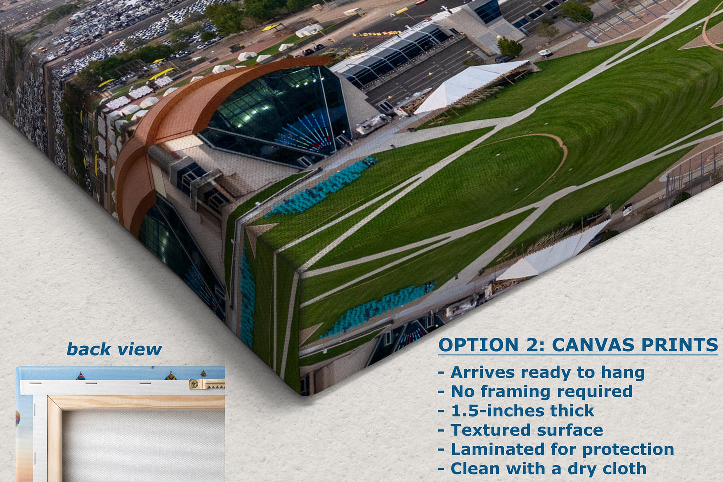 Airstream Rally Aerial View Photograph from the 2024 Albuquerque Balloon Fiesta in New Mexico