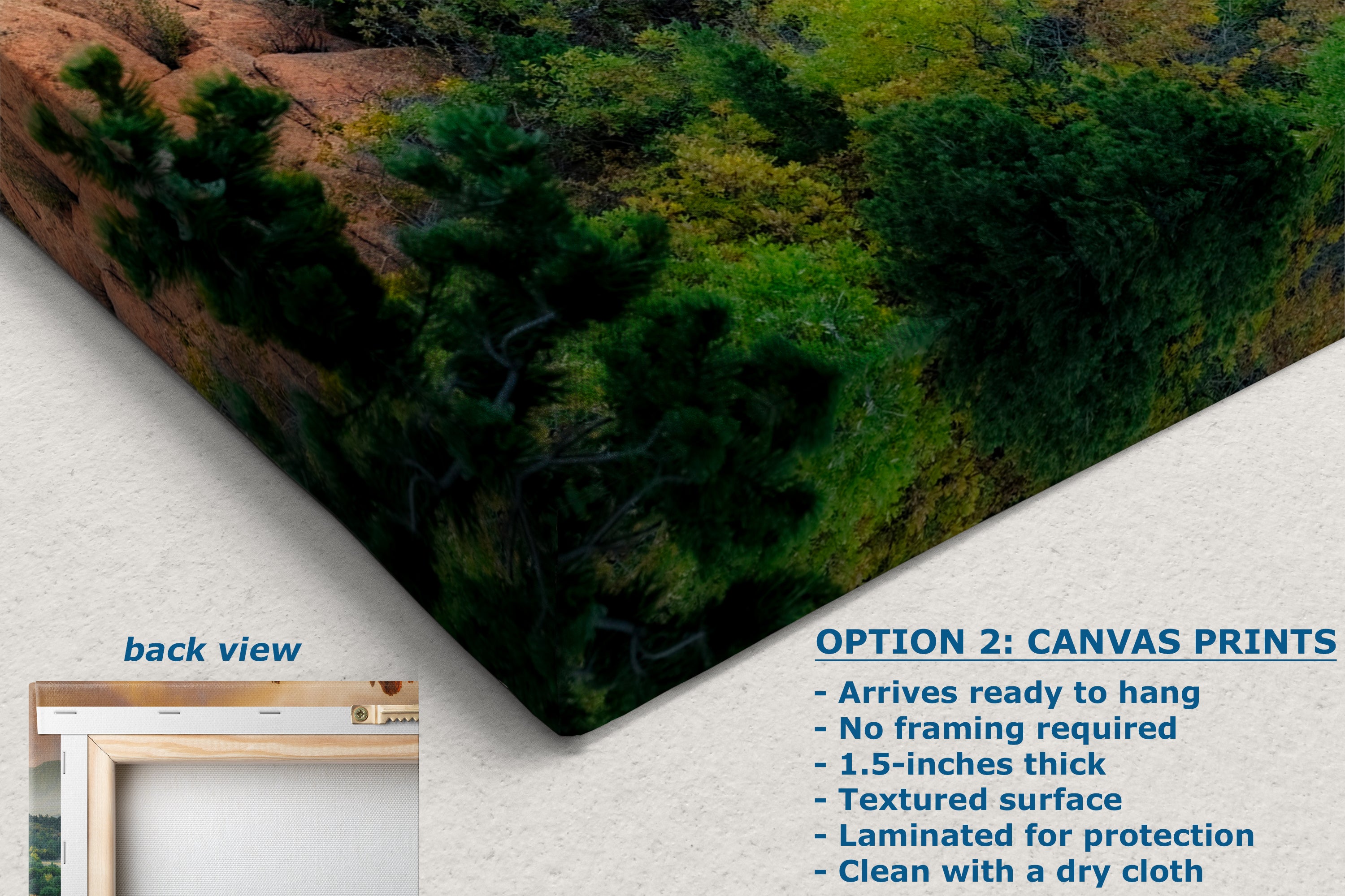 Garden of the Gods Colorado Mountain Picture Nature Photo, Rocky Mountain Relaxation Artwork for Meditation, Office, & House Decor