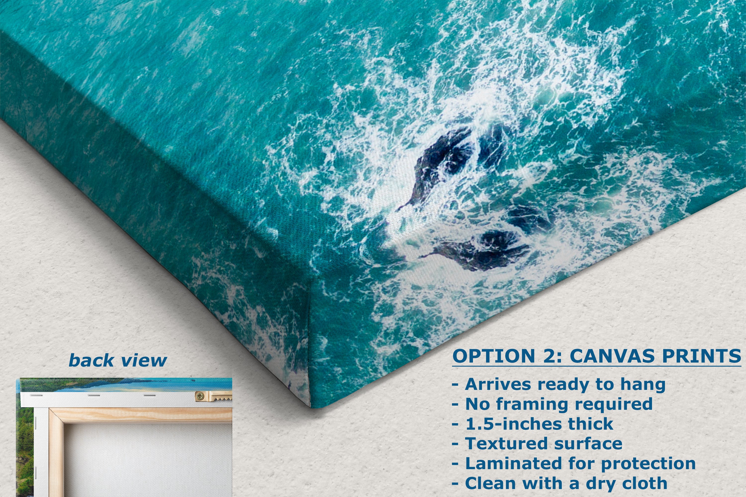 Oregon Coast Ocean Picture, Pacific Northwest Nature Photo