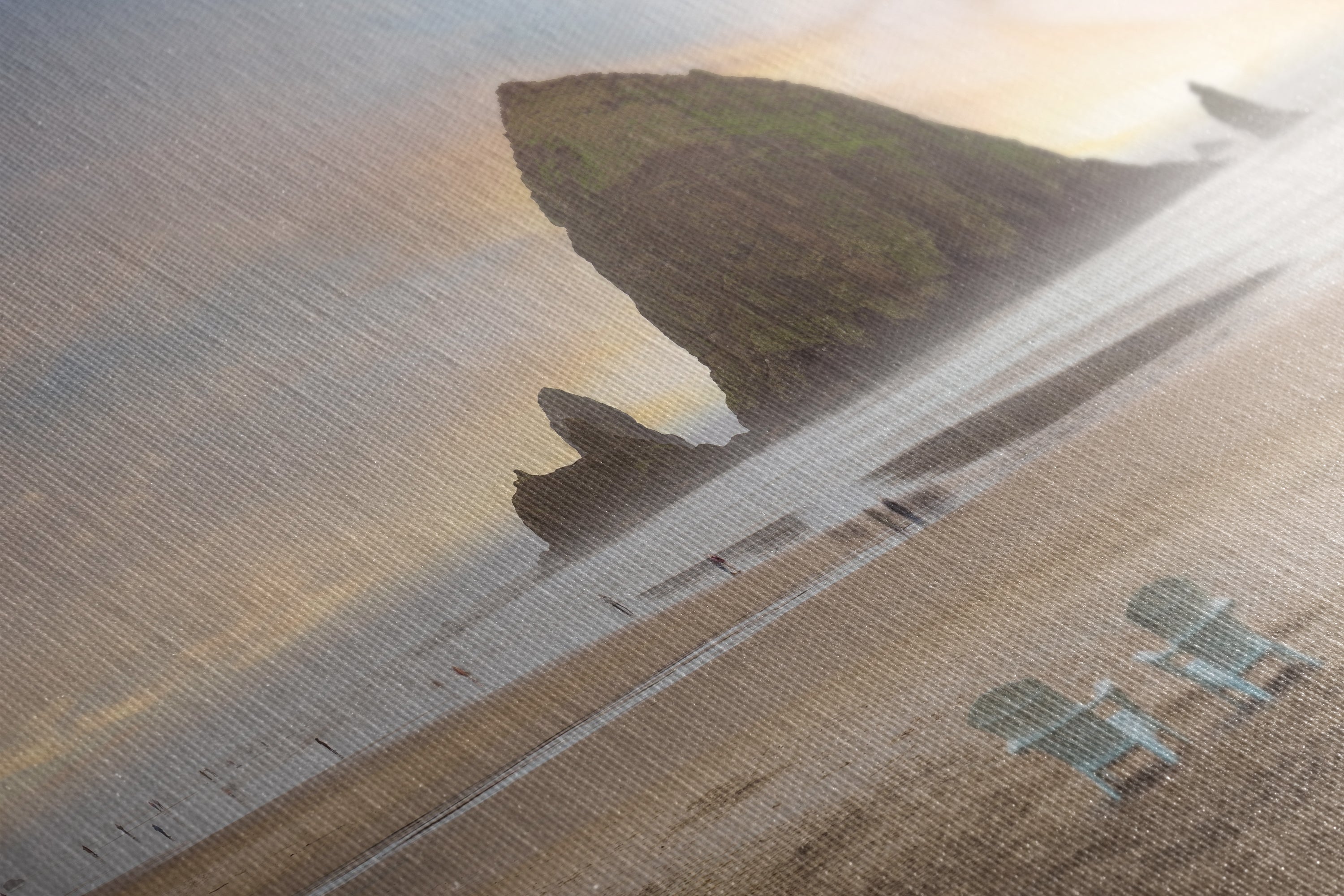 Cannon Beach Oregon Coast Ocean Picture Nature Photo, Haystack Rocks, Coastal Beach House Decor for Ocean Lovers