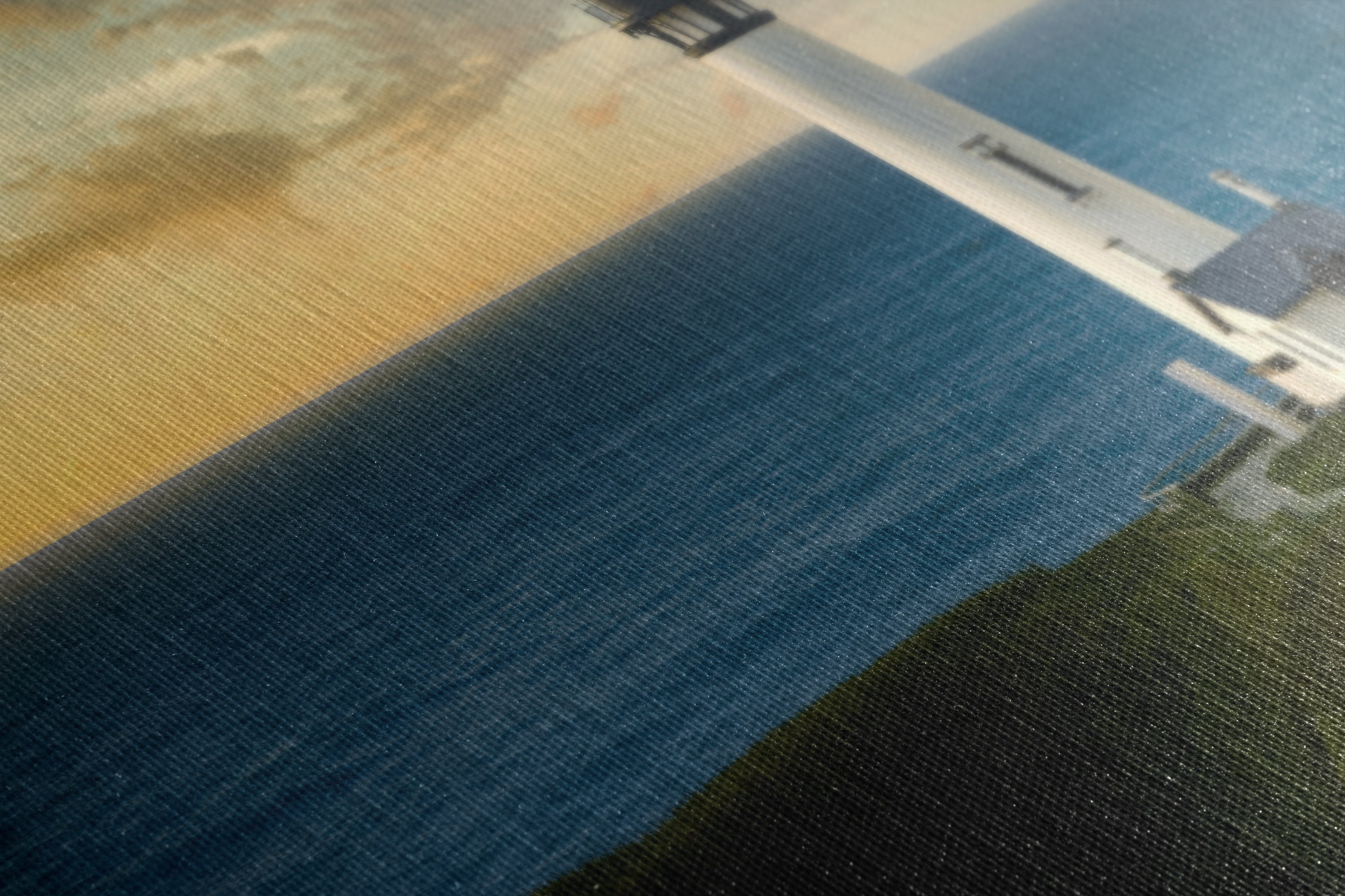 Yaquina Head Lighthouse Picture, Oregon Coast Ocean Picture, Pacific Northwest Beach Photo Wall Art for Office and Relaxation