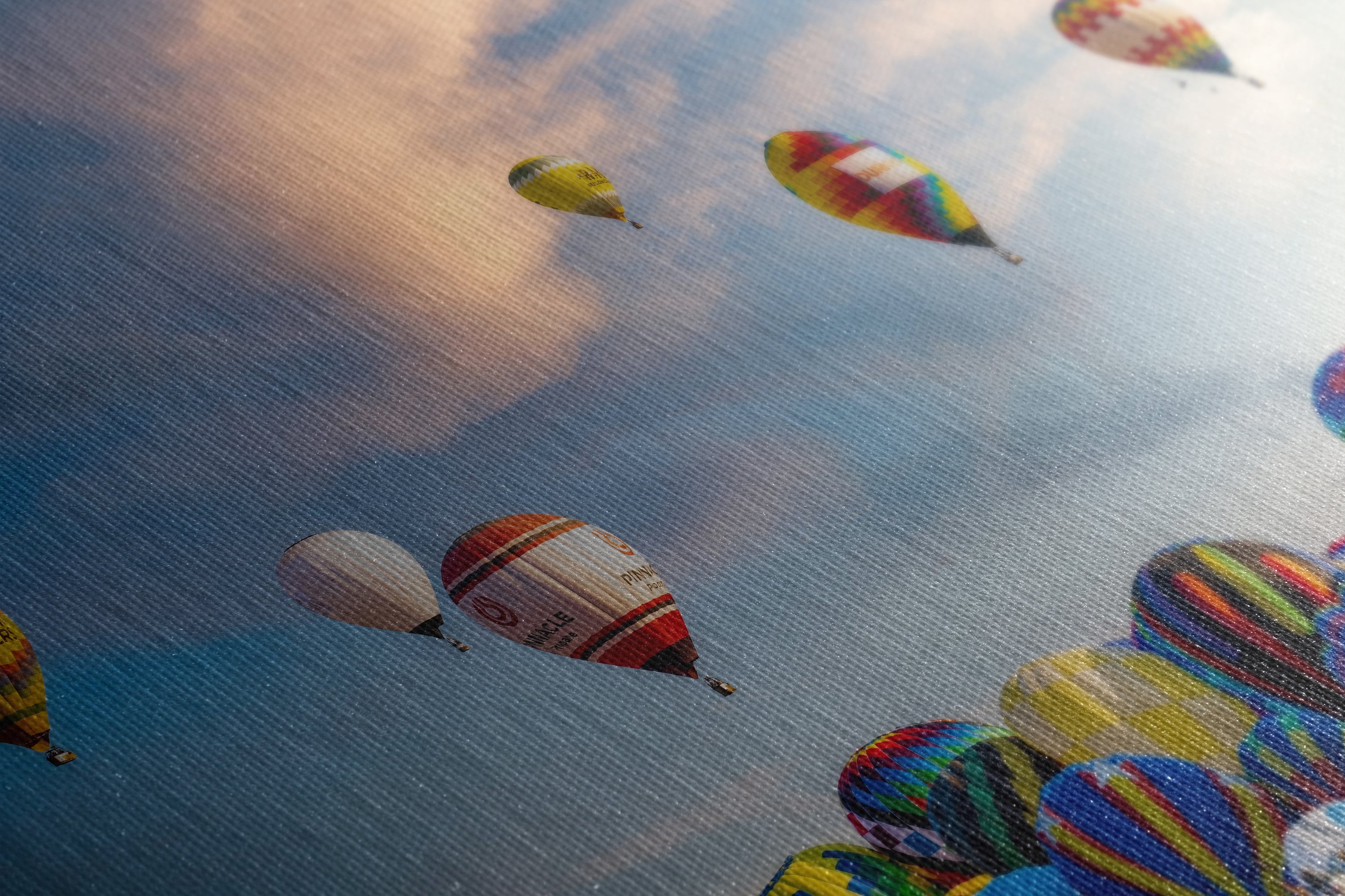 Hot Air Balloon Festival Mass Ascension Photo | Albuquerque New Mexico Balloon Fiesta Wall Art | Office, Cubicle & House Decor