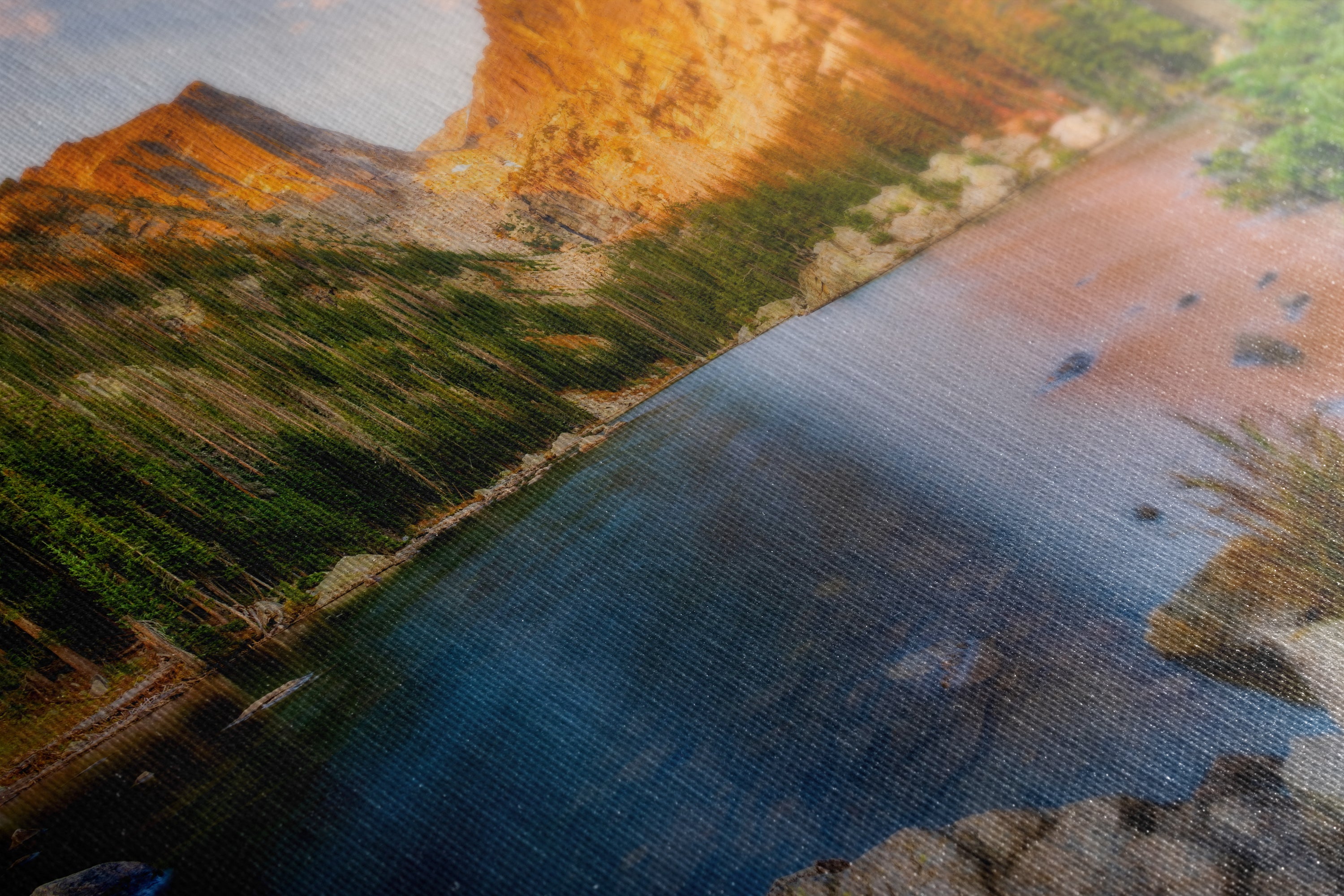 Dream Lake Rocky Mountain National Park Mountain Picture Nature Photo, Relaxation Artwork for Meditation, Office, Apartment & House Decor