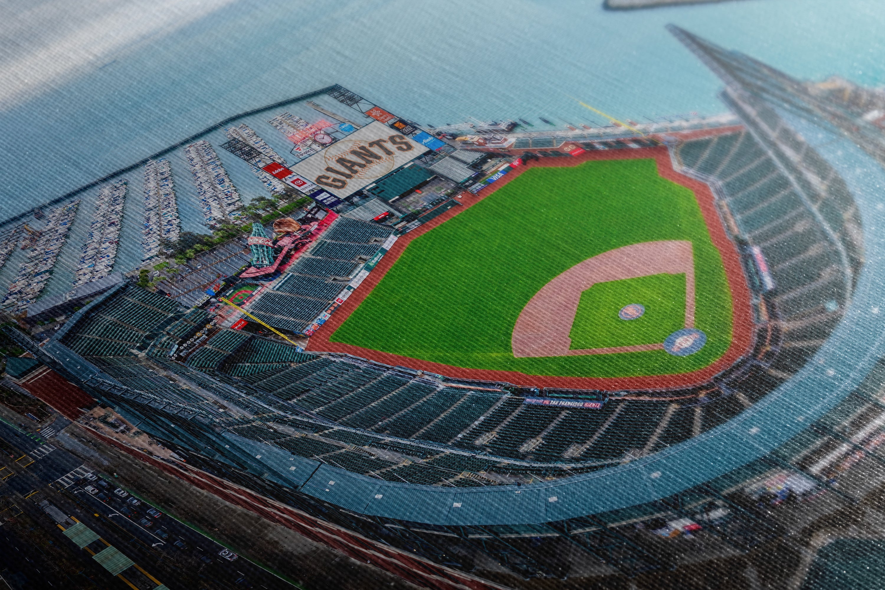 San Francisco Giants Baseball Stadium, Oracle Park Canvas Print