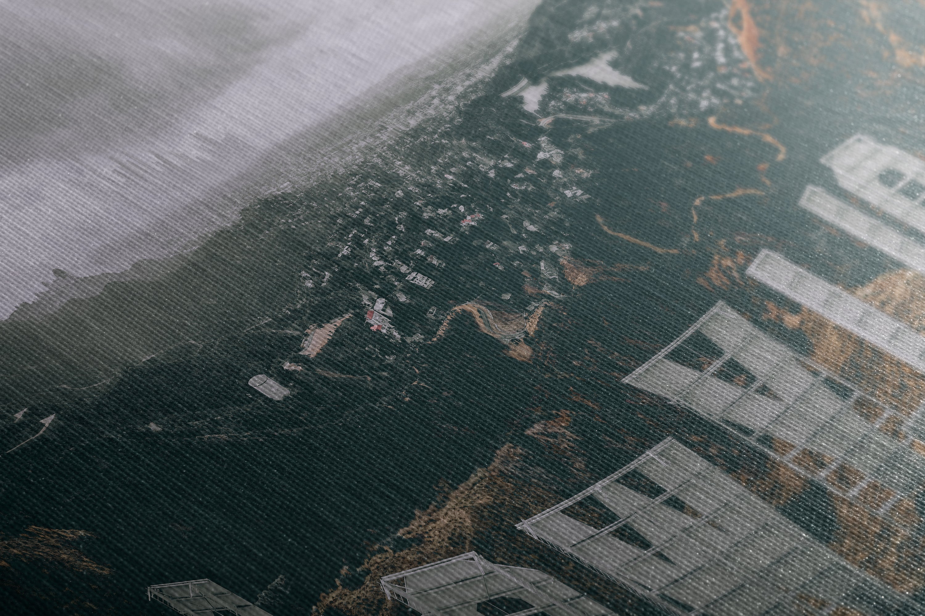 Hollywood Sign Los Angeles Skyline Retro Southern California Cityscape Urban Decor for Home or Office