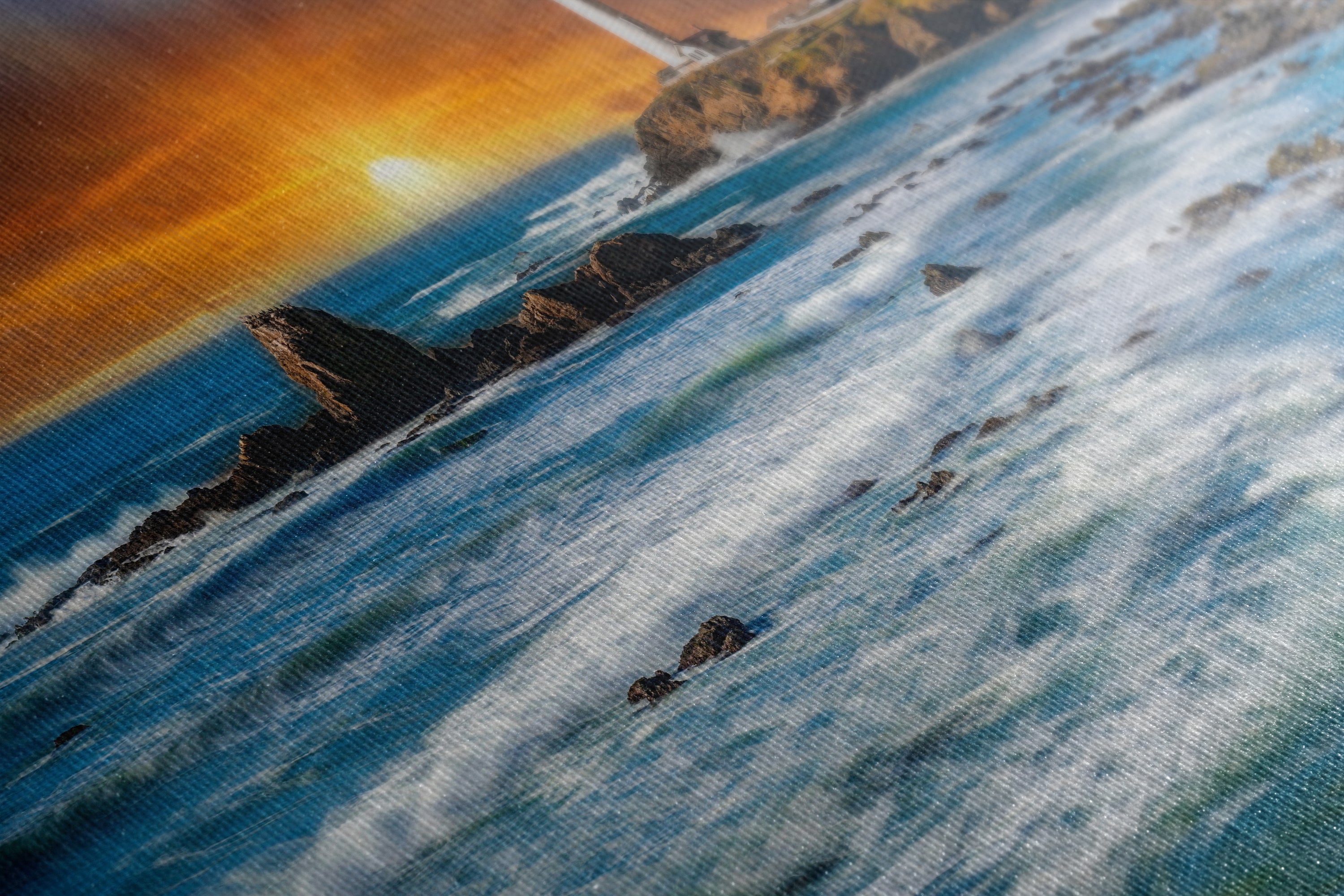 Pigeon Point Lighthouse Picture, California Coastline Ocean Picture, Relaxation Artwork Nature Photo for Meditation, Office, and House Decor