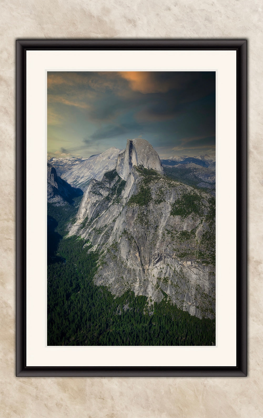 Half Dome Wall Art, Yosemite National Park Nature Photo