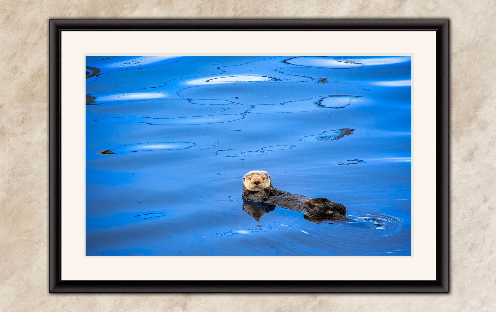 Ocean Picture Limited Edition Fine Art Print – Sea Otter Wildlife Photography Nature Photo