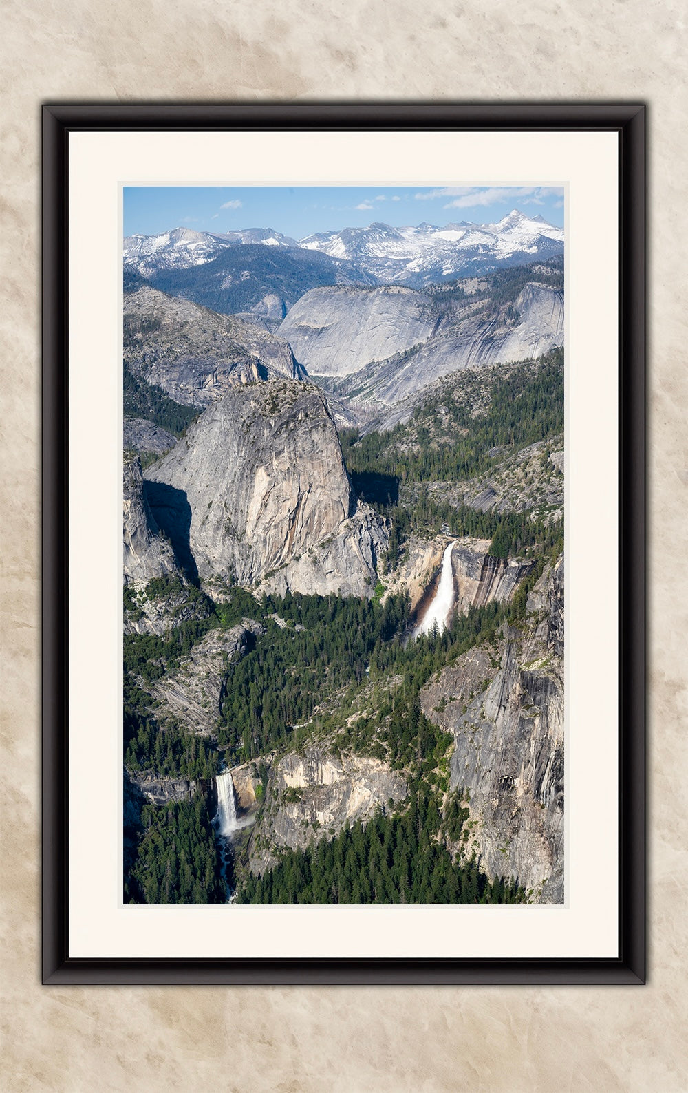 Yosemite Wall Art, Glacier Point Mountain Landscape Nature Photo