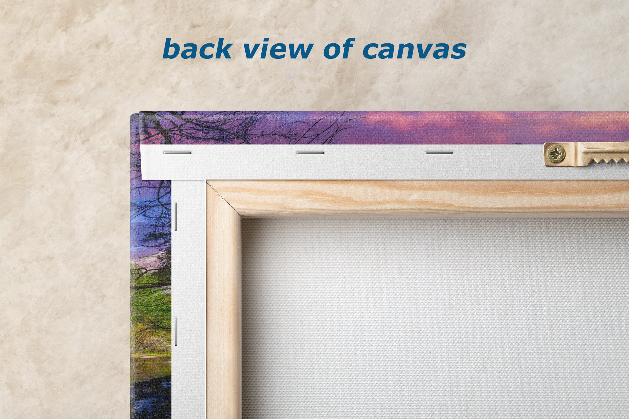 Mirror Lake Yosemite National Park Mountain Picture Nature Photo Relaxation Artwork of Mt. Watkins for Meditation, Office, and House Decor