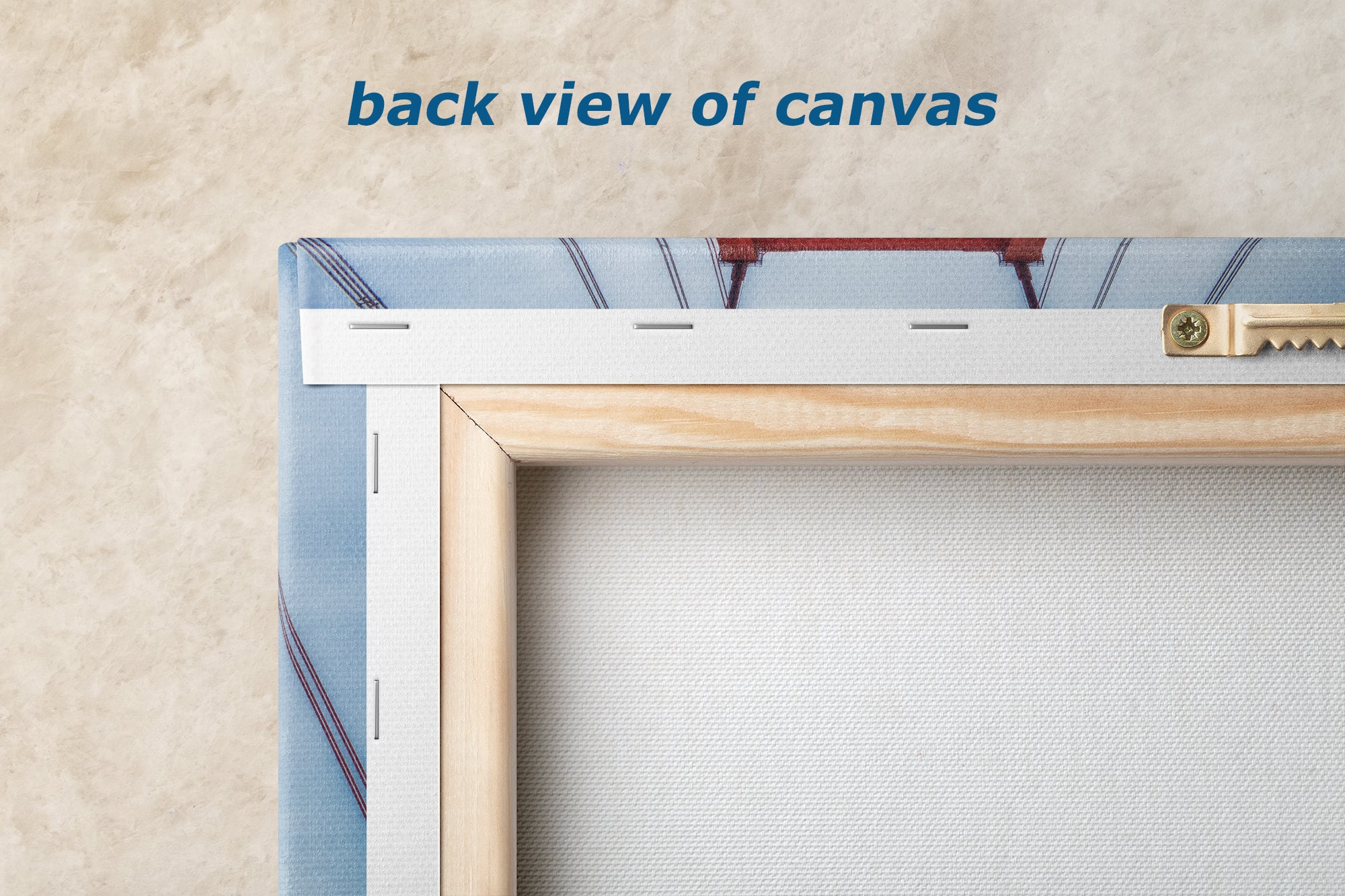 San Francisco Golden Gate Bridge Picture | Towering Canvas Wall Art | California Coastline Photography | Office, Dorm, or Home Decor