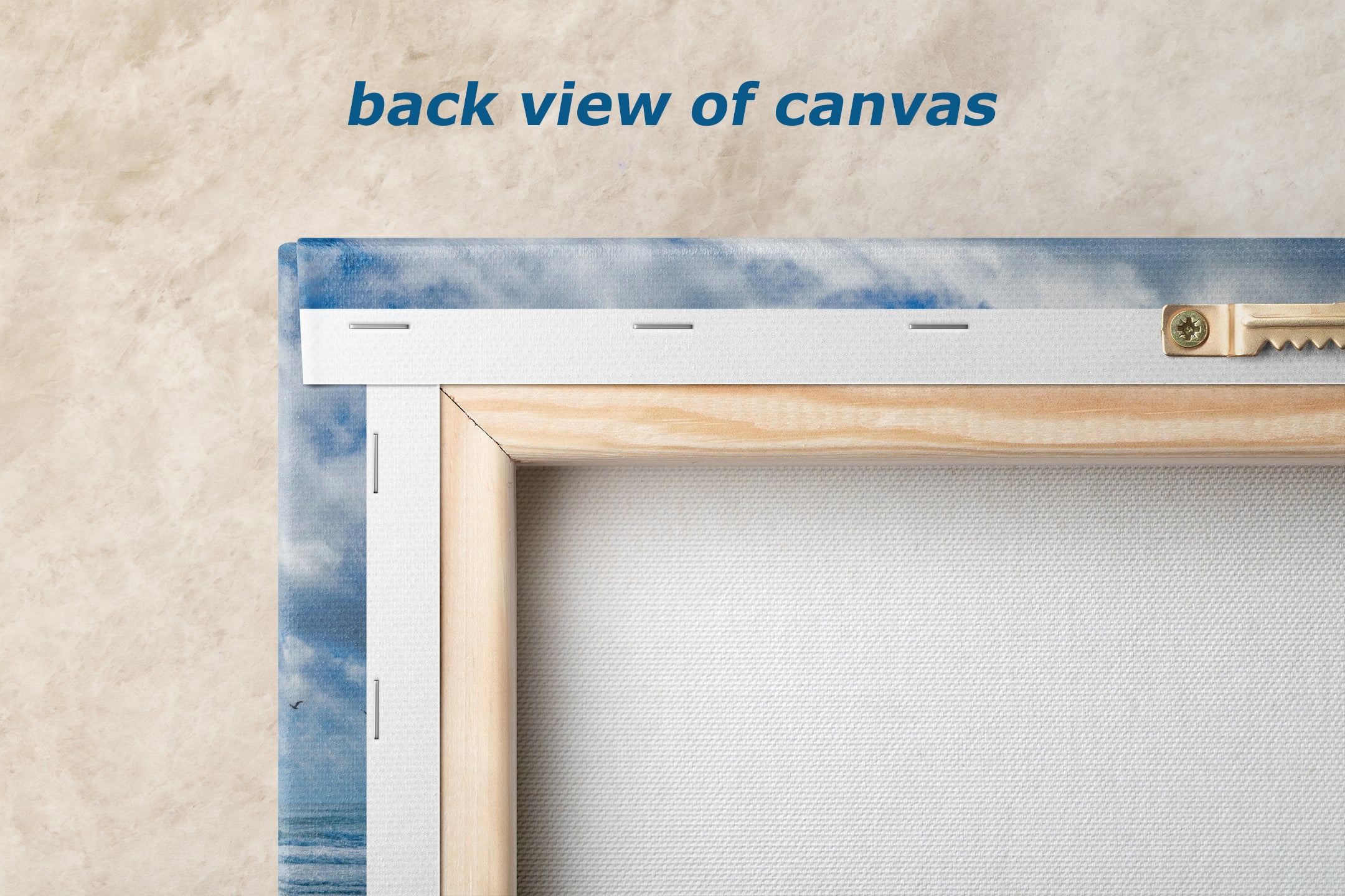 Southern California Coastline Lifeguard Tower Ocean Picture, Oceanside Relaxation Artwork for Meditation, Office, Dorm, and House Decor