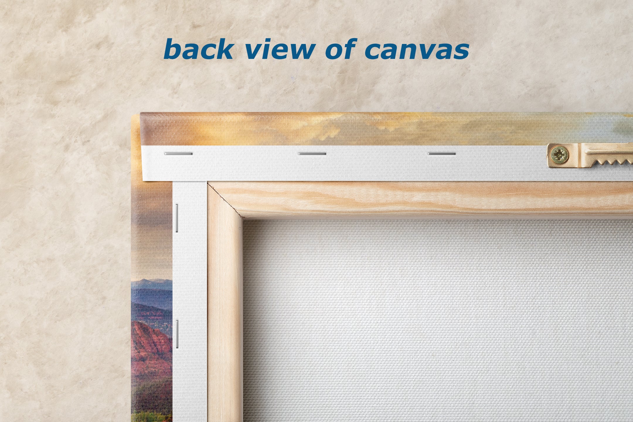 Cathedral Rock View, Sedona Arizona Desert Picture Nature Photo Relaxation Artwork for Meditation, Office, and House Decor