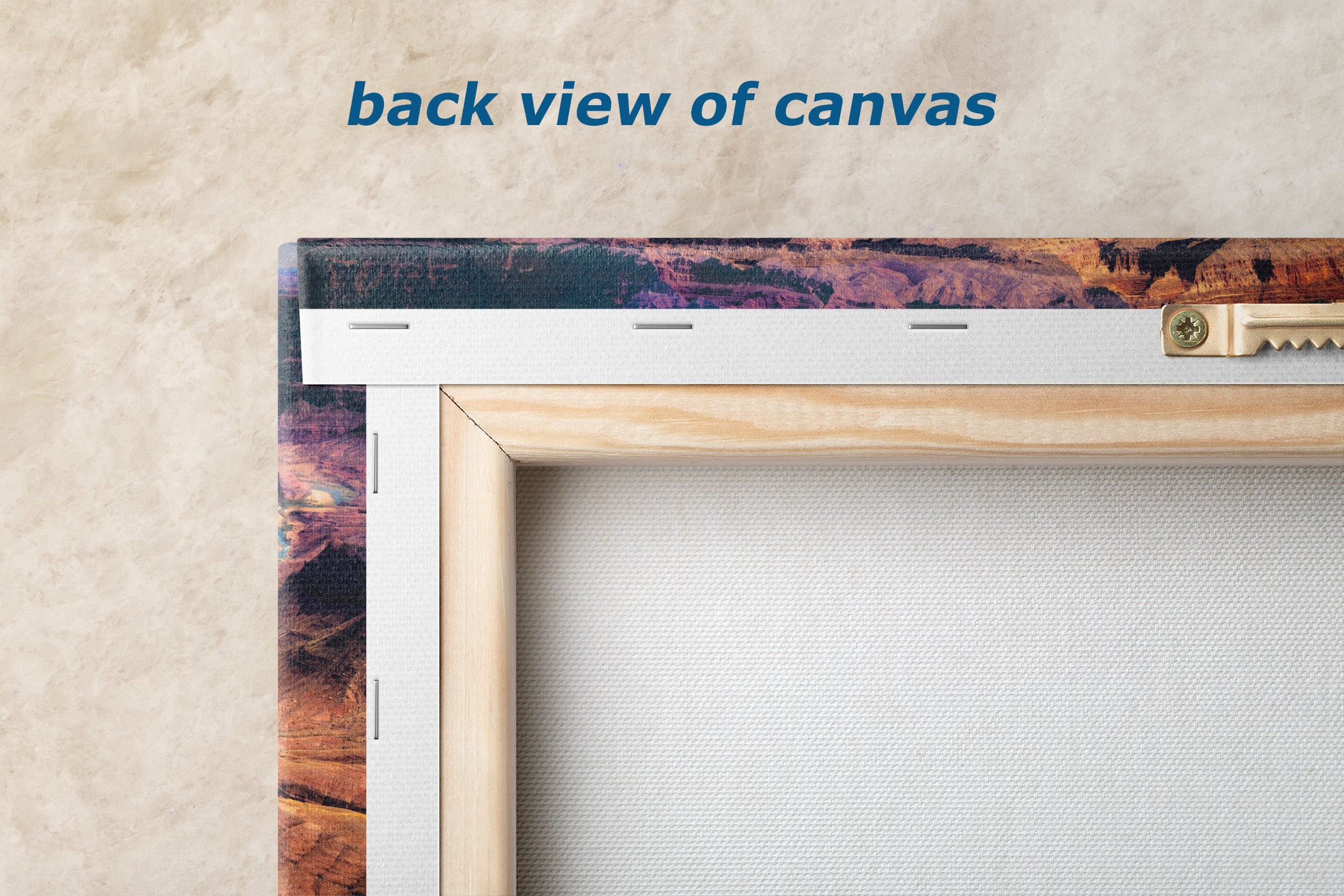 Grand Canyon National Park, Aerial Arizona Desert Picture Nature Photo, Bohemian Style Relaxation Artwork for Meditation, Apartment, Office & House Decor