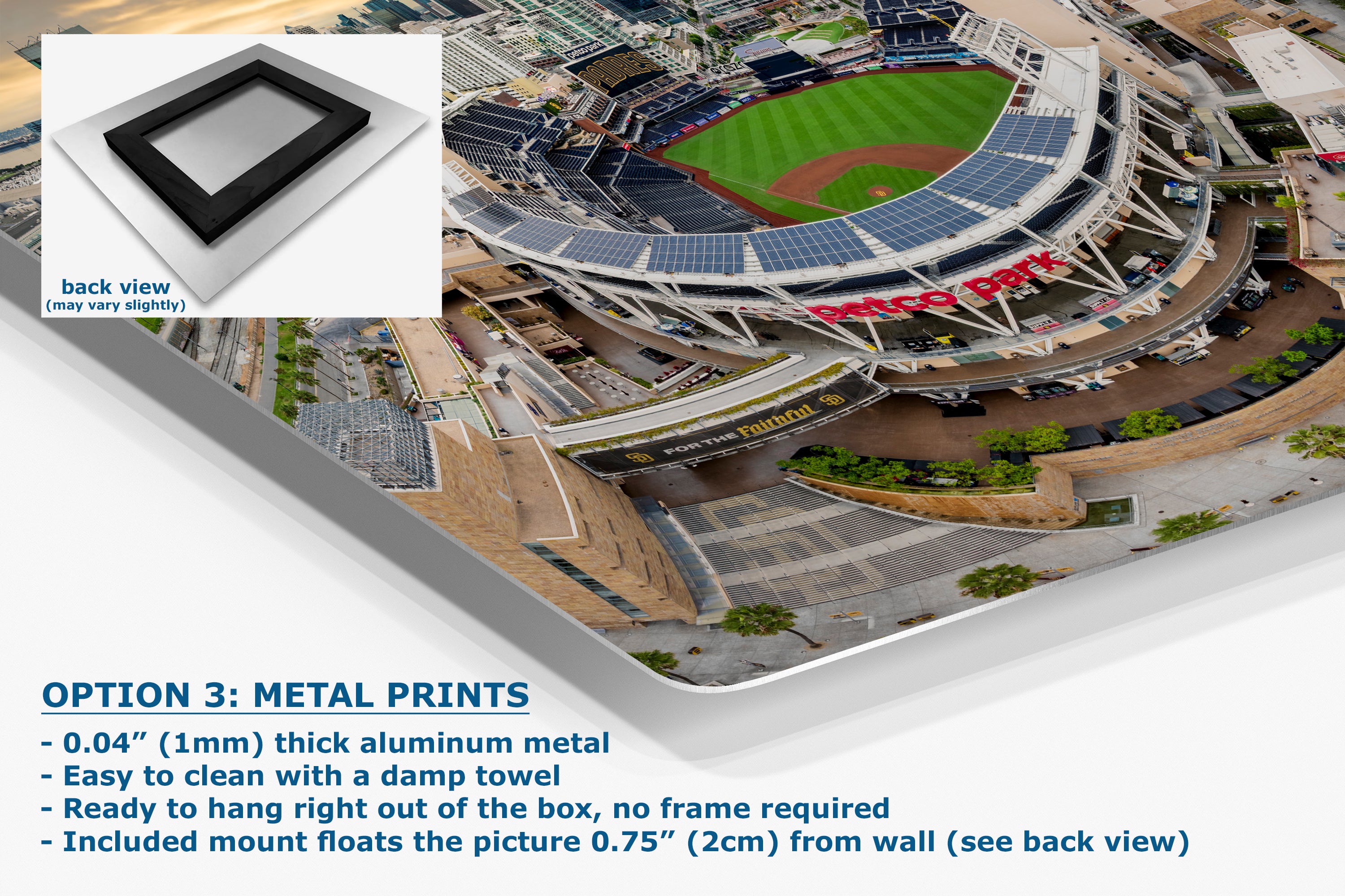 San Diego Padres Baseball Stadium Petco Park Canvas Print