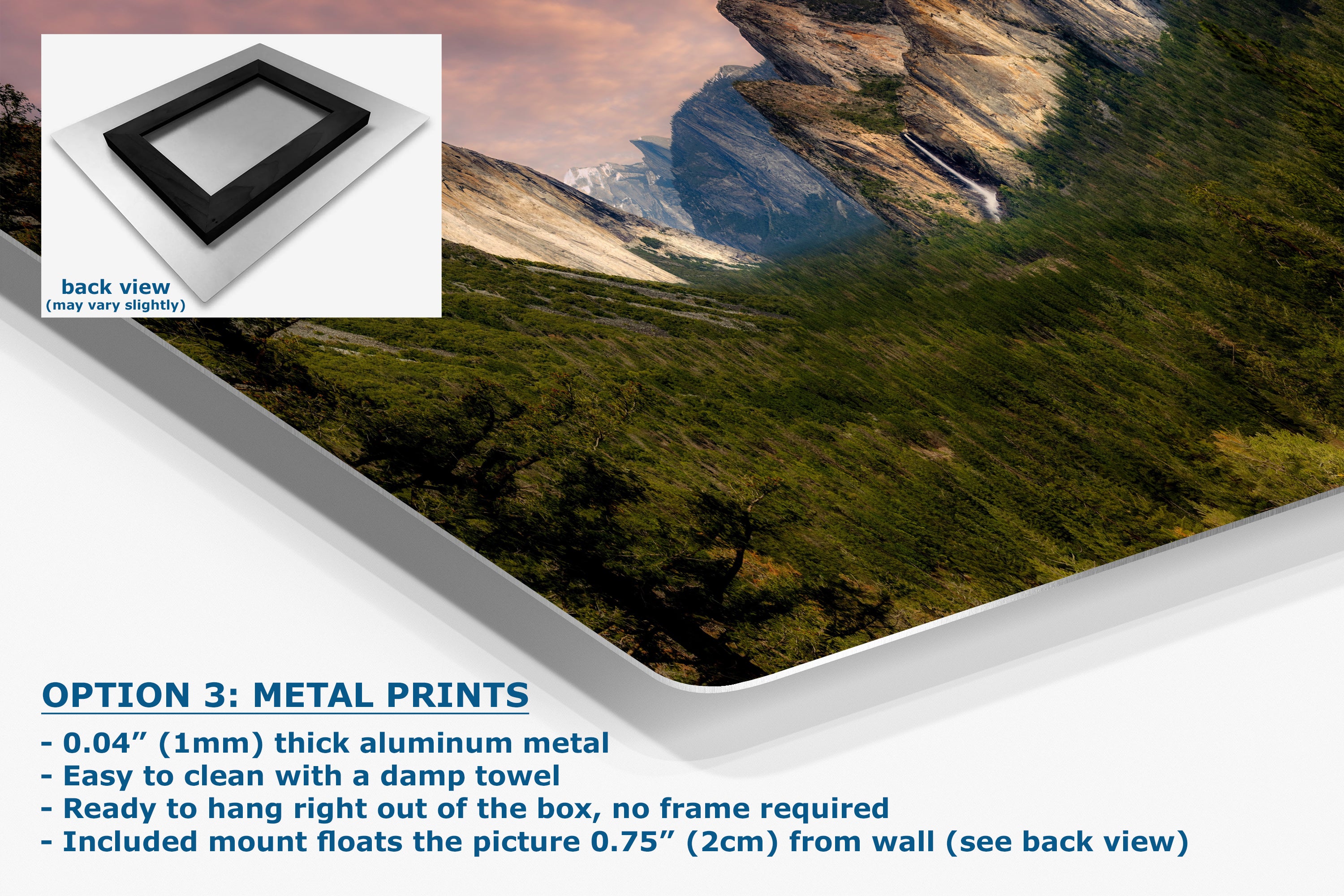 Yosemite National Park Mountain Picture Nature Photo Bohemian Relaxation Artwork for Meditation