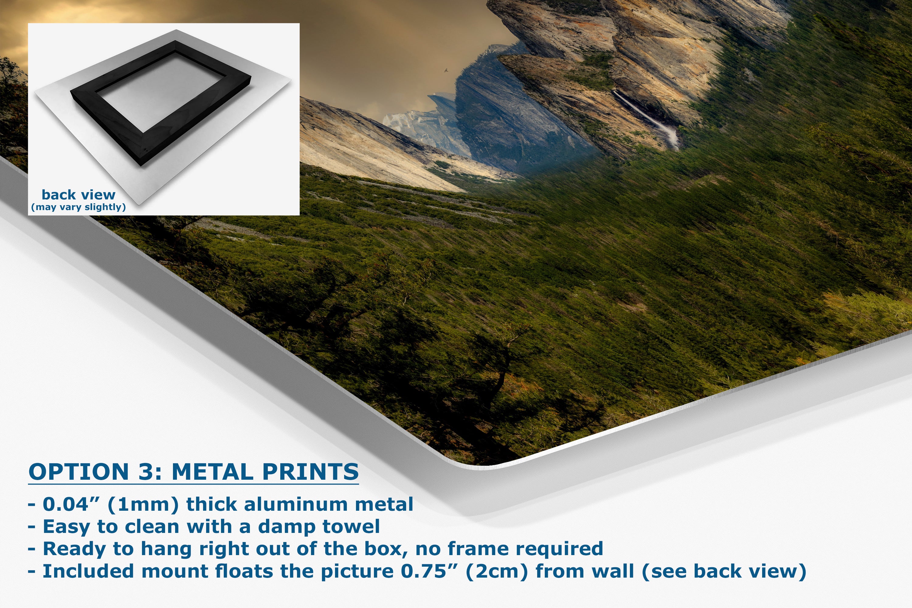 Yosemite National Park Mountain Picture Nature Photo Bohemian Relaxation Artwork for Meditation