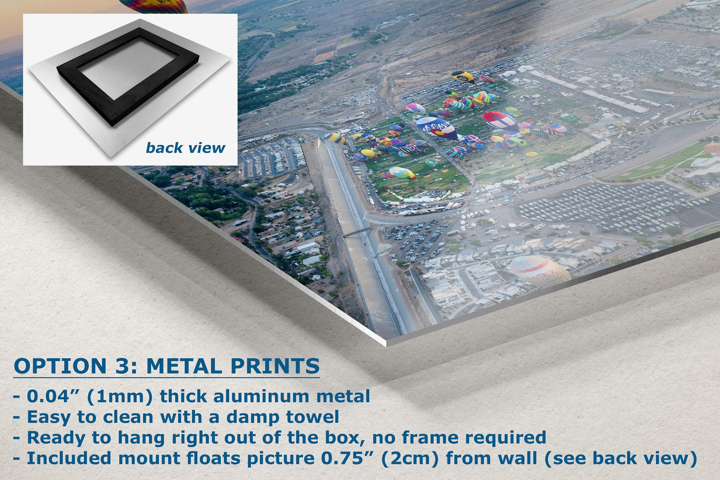 Airstream Rally Photo from the Aerial 2024 Albuquerque Balloon Fiesta in New Mexico