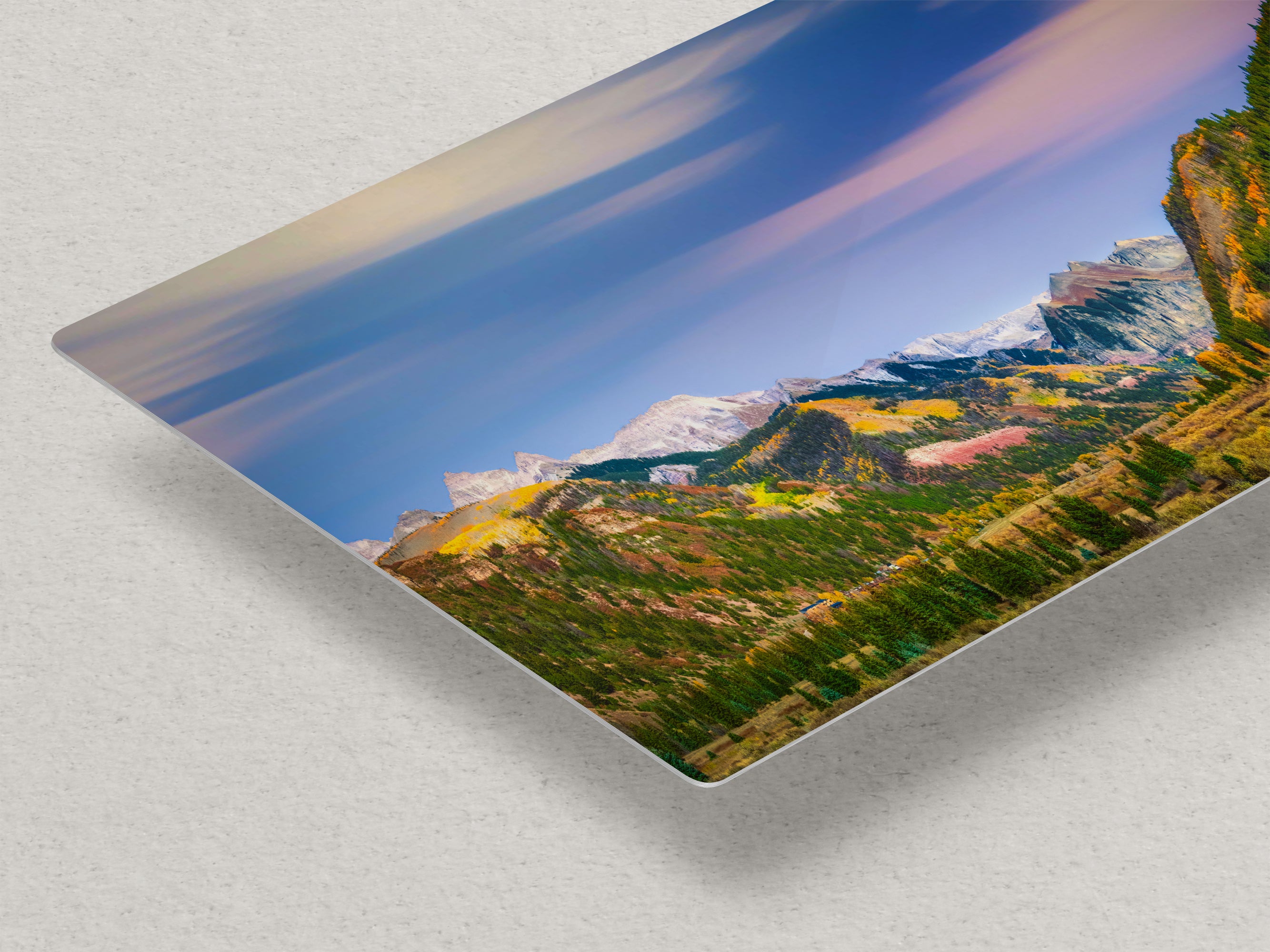 Telluride Colorado San Juan Mountain Picture, Fall Colors Aspen Trees Forest Picture Nature Photo for Relaxation Artwork, Meditation and House Decor