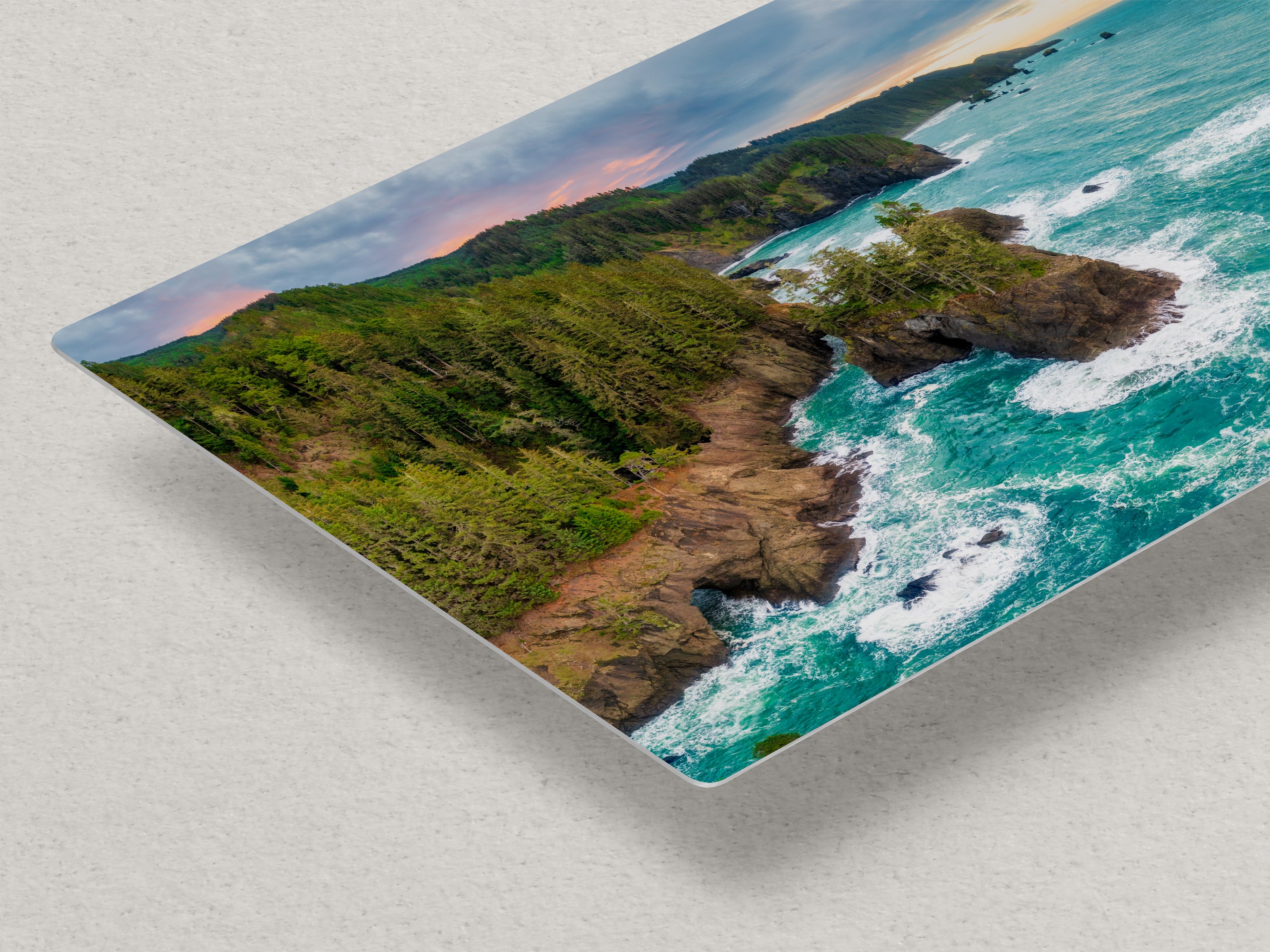 Oregon Coast Ocean Picture, Pacific Northwest Rocky Coastline Nature Photo