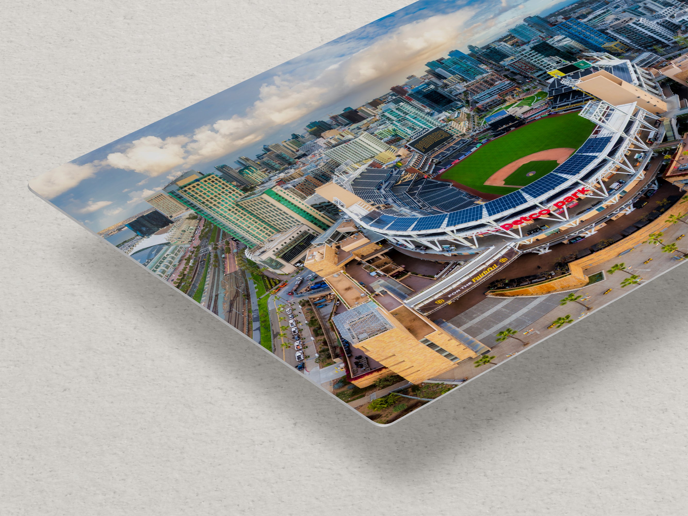 Petco Park Wall Art, San Diego Padres Skyline Print, MLB Stadium Decor