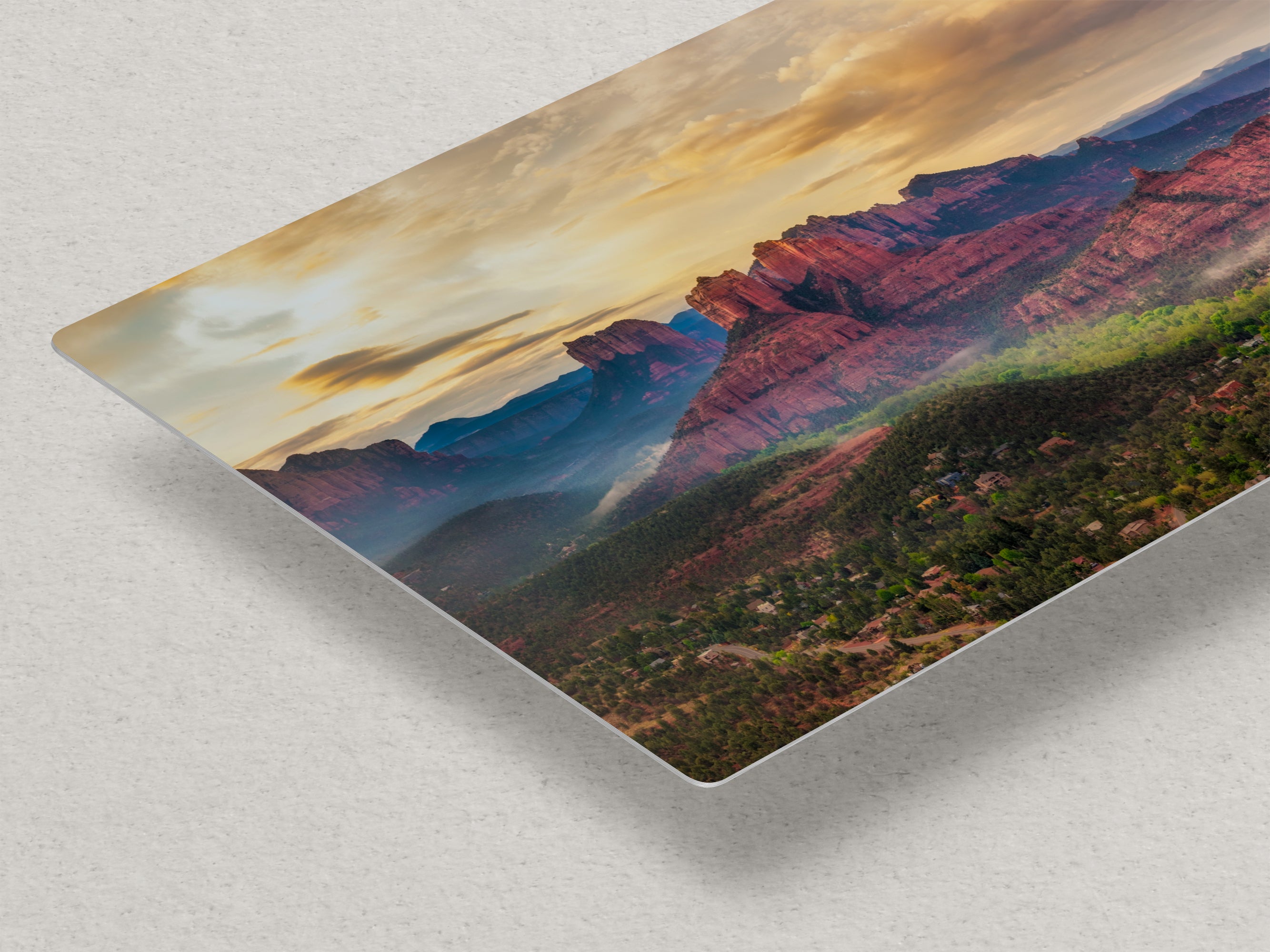 Cathedral Rock View, Sedona Arizona Desert Picture Nature Photo Relaxation Artwork for Meditation, Office, and House Decor