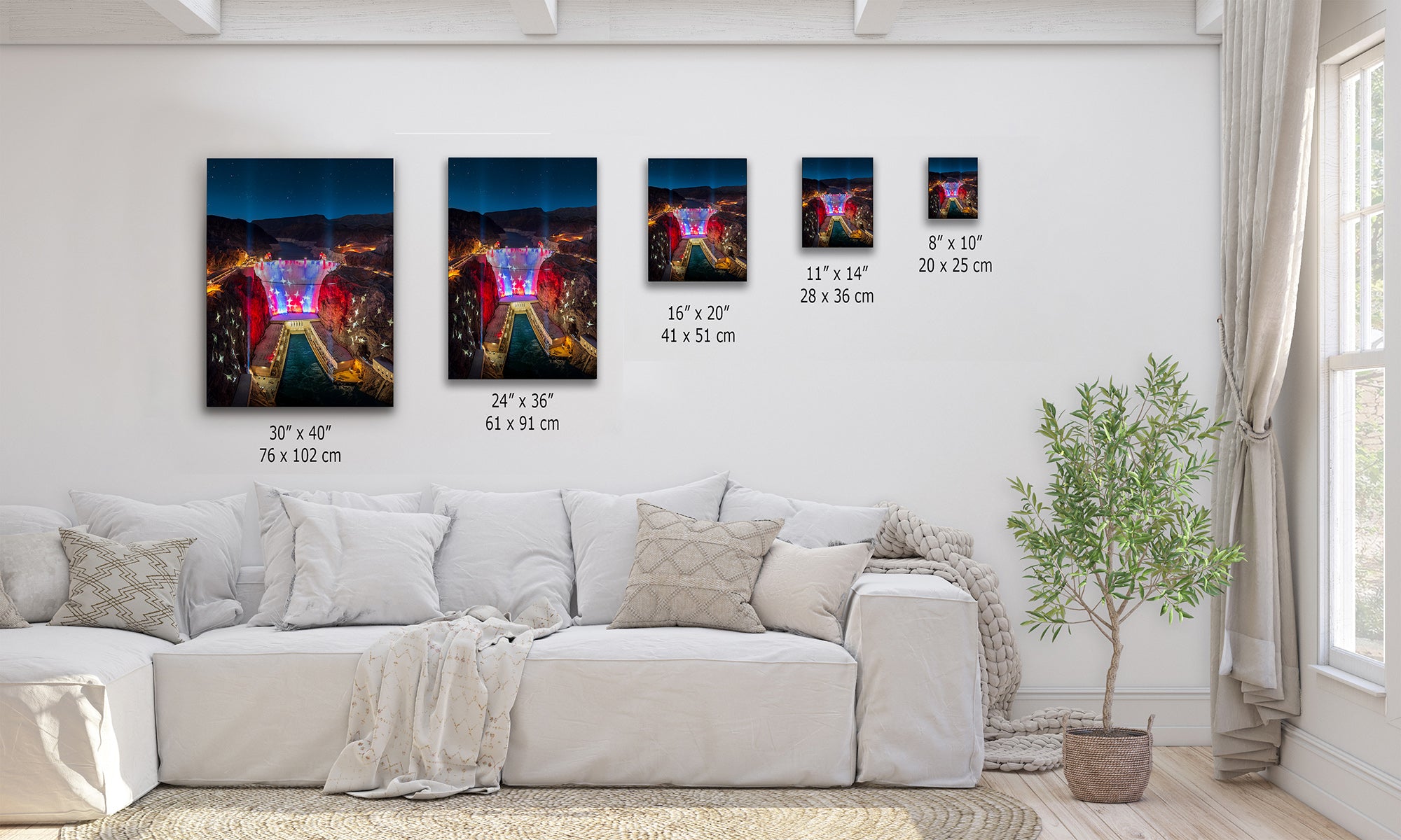 America250 Celebration Hoover Dam Arizona, Independence Day American Flag Decor