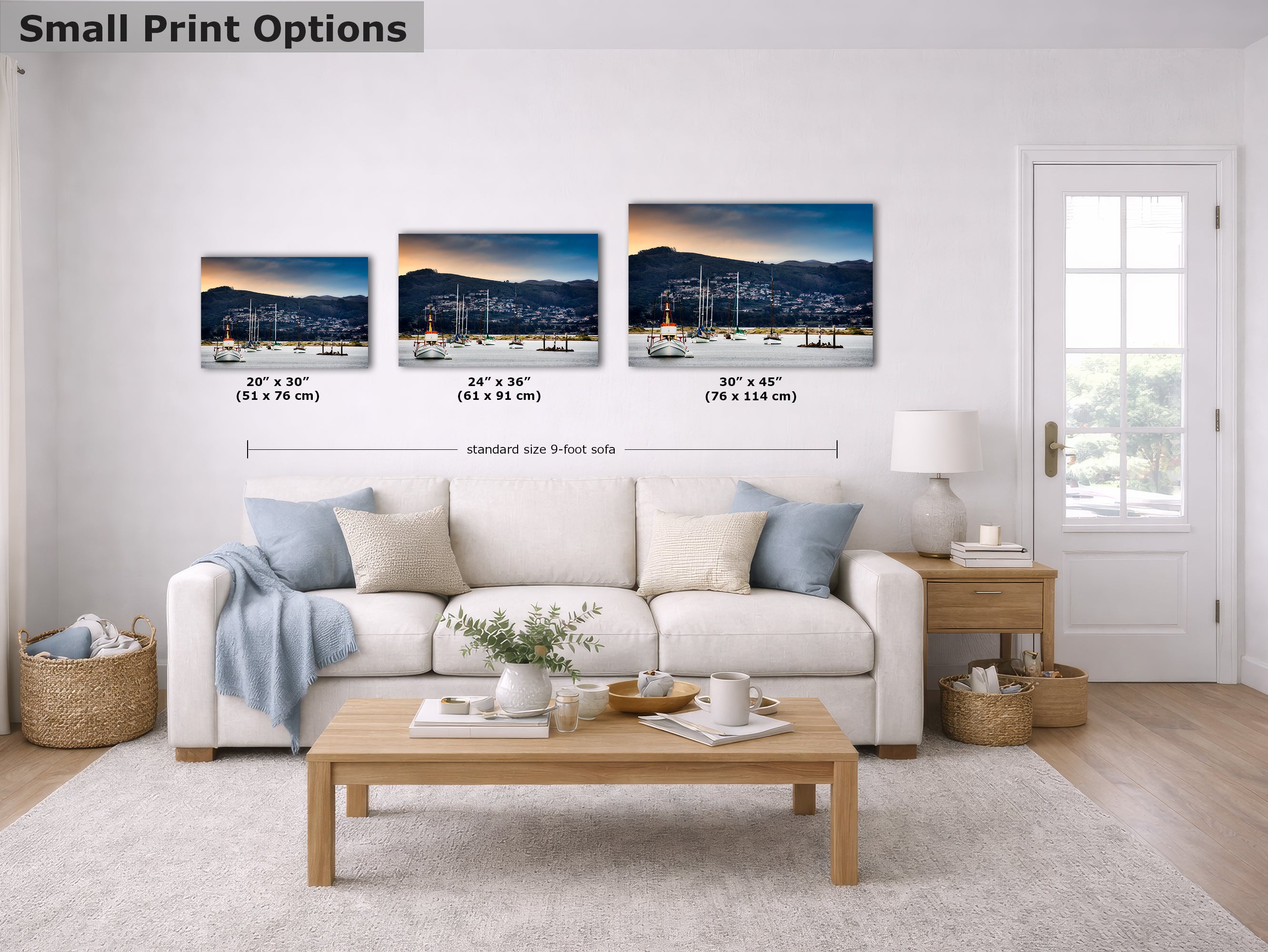 California Coastline Limited Edition Fine Art Print – Morro Bay Ocean Picture Nature Photo
