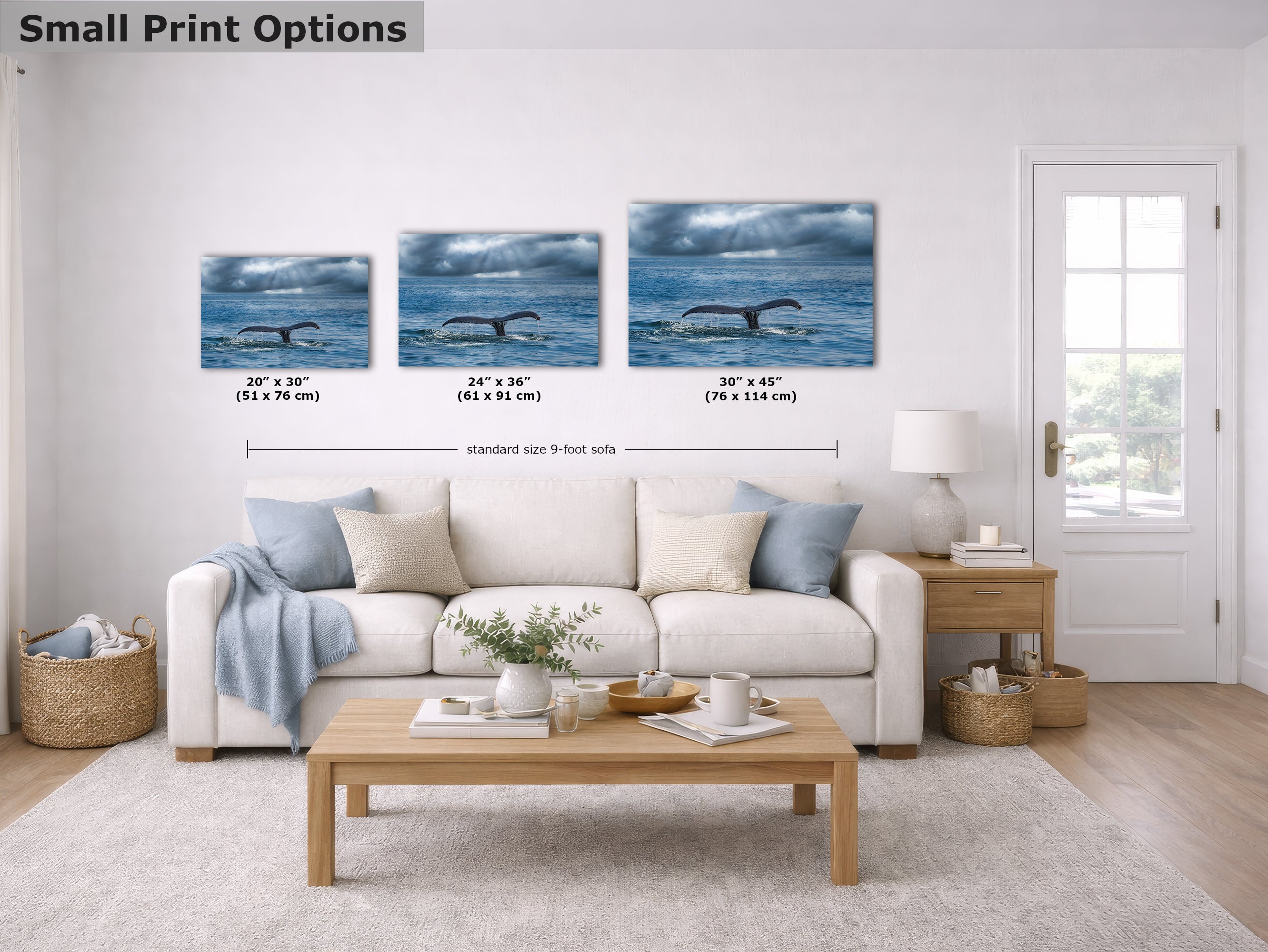 Wildlife Photography Ocean Picture Limited Edition Print Humpback Whale Fluke