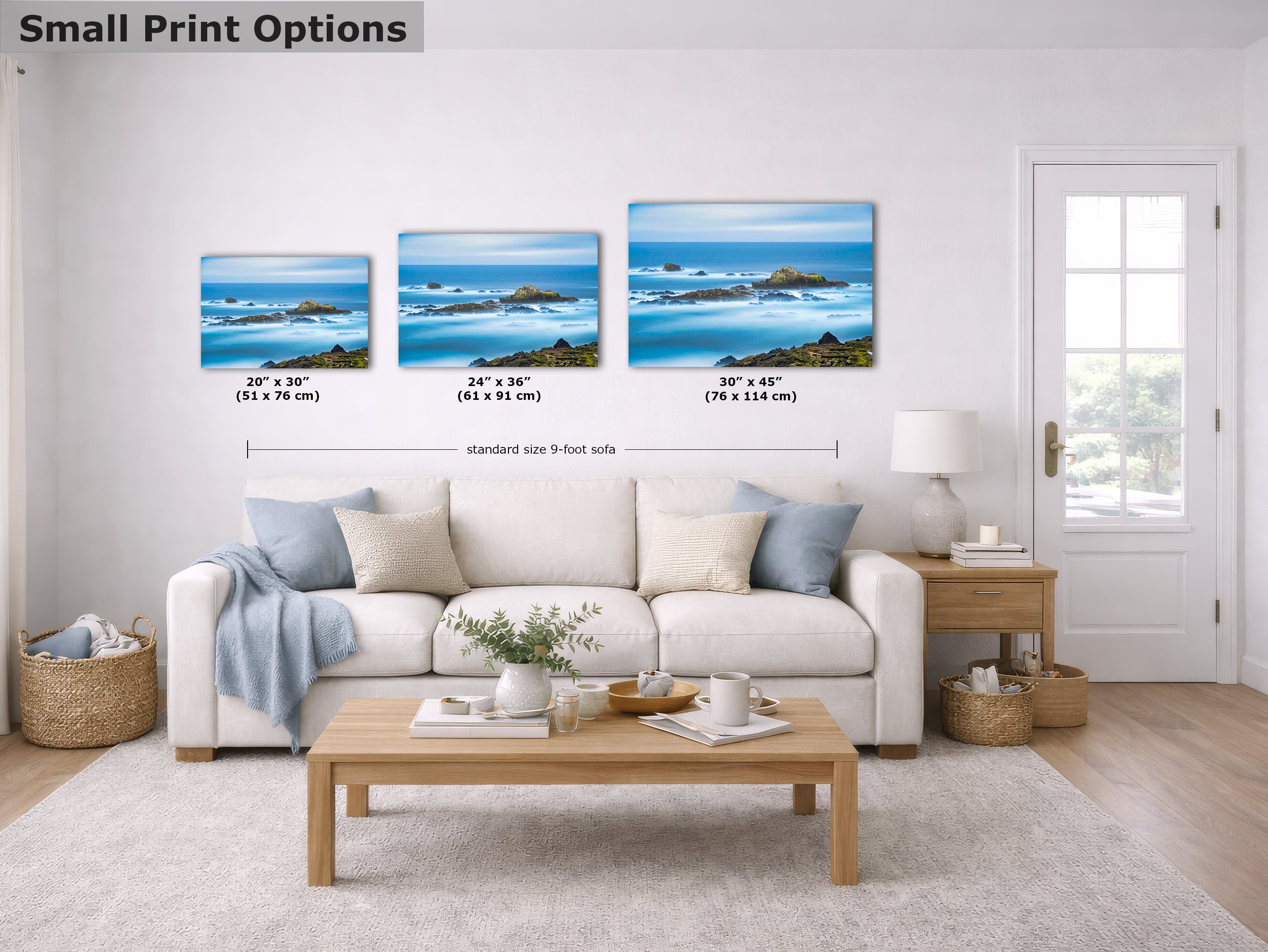 Limited Edition Fine Art Photography Ocean Picture, California Coastline Dreamy Seascape