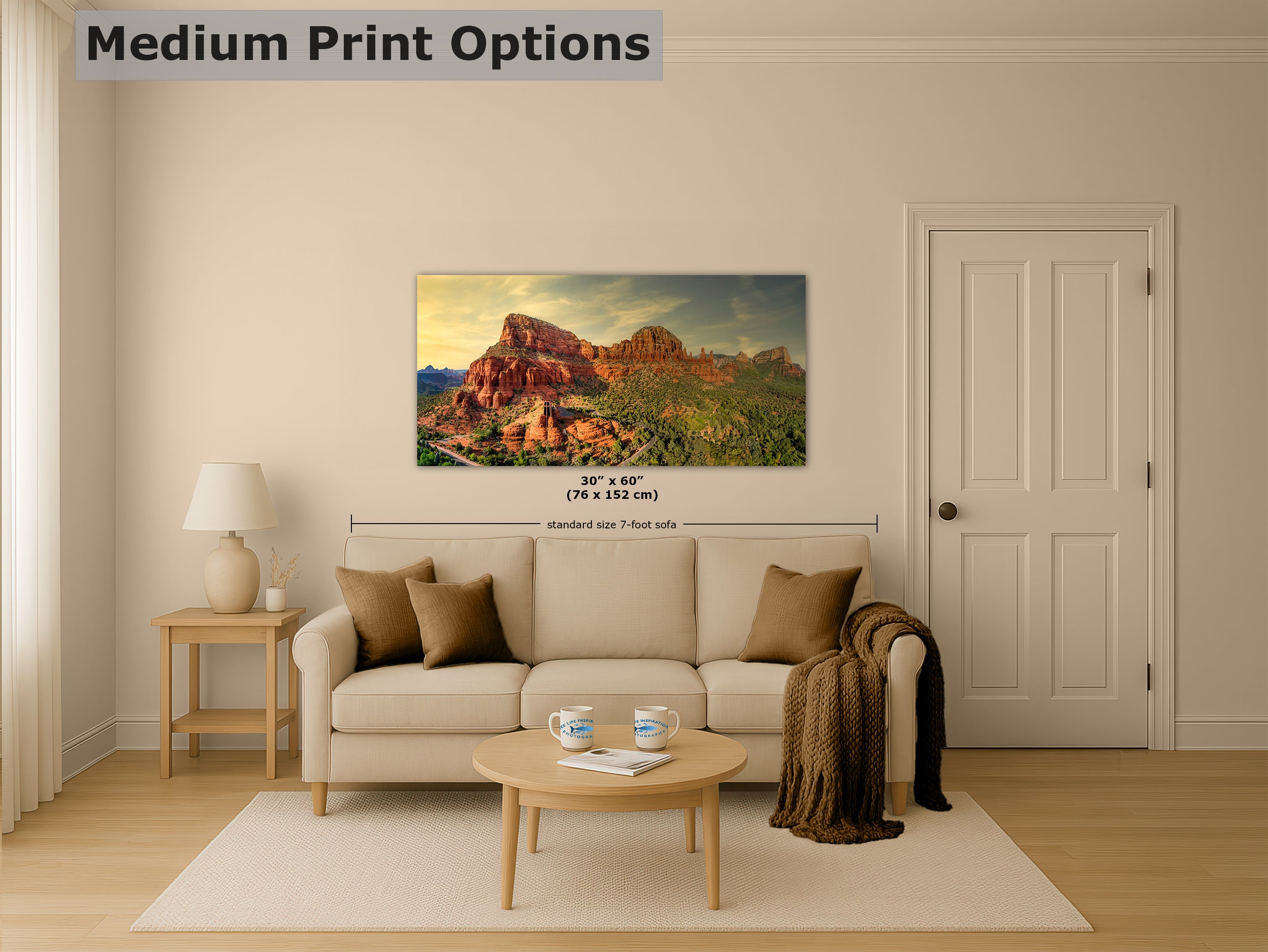 Chapel of the Holy Cross Sedona Arizona Desert Picture, Southwestern Nature Photo, Church and Canyon Photography