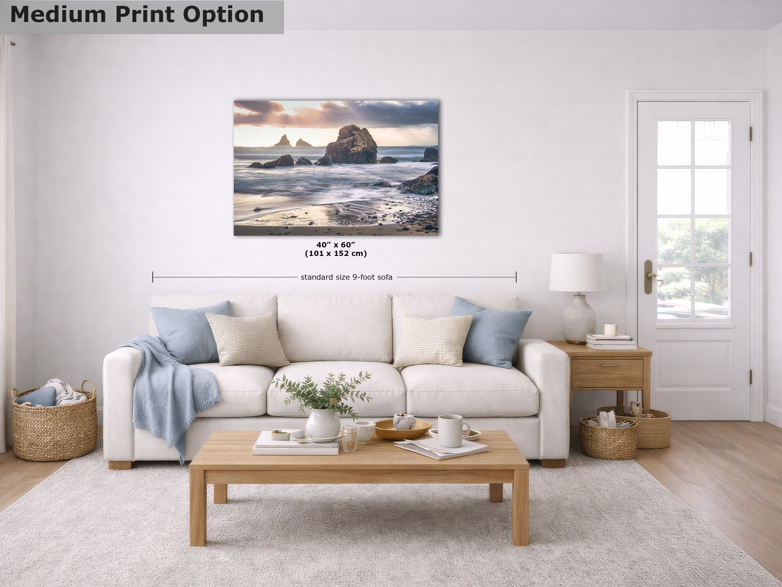 Oregon Coast Limited Edition Print, Pacific Northwest Ocean Picture