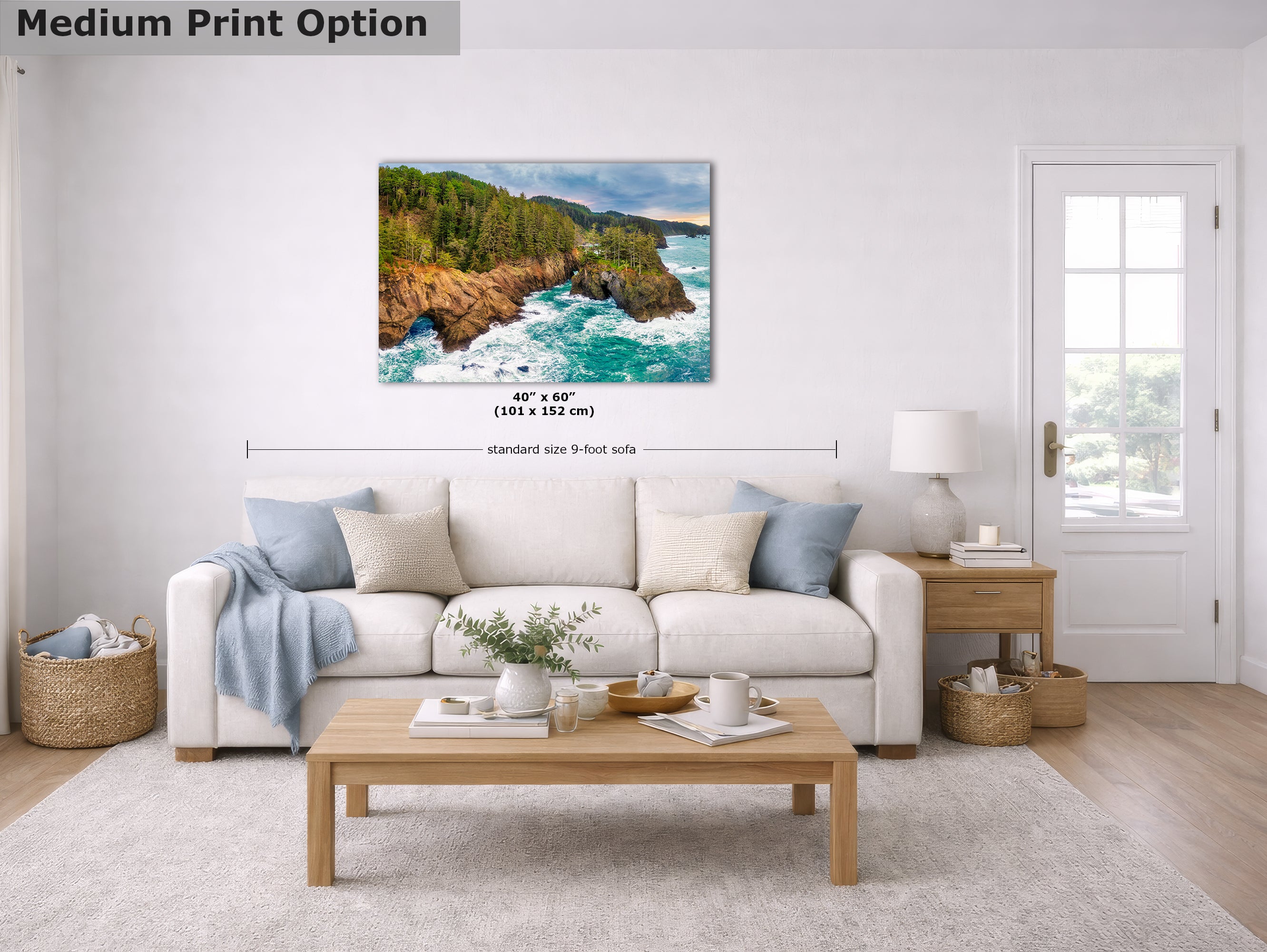 Ocean Picture Limited Edition Print, Oregon Coast Nature Photo, Pacific Northwest